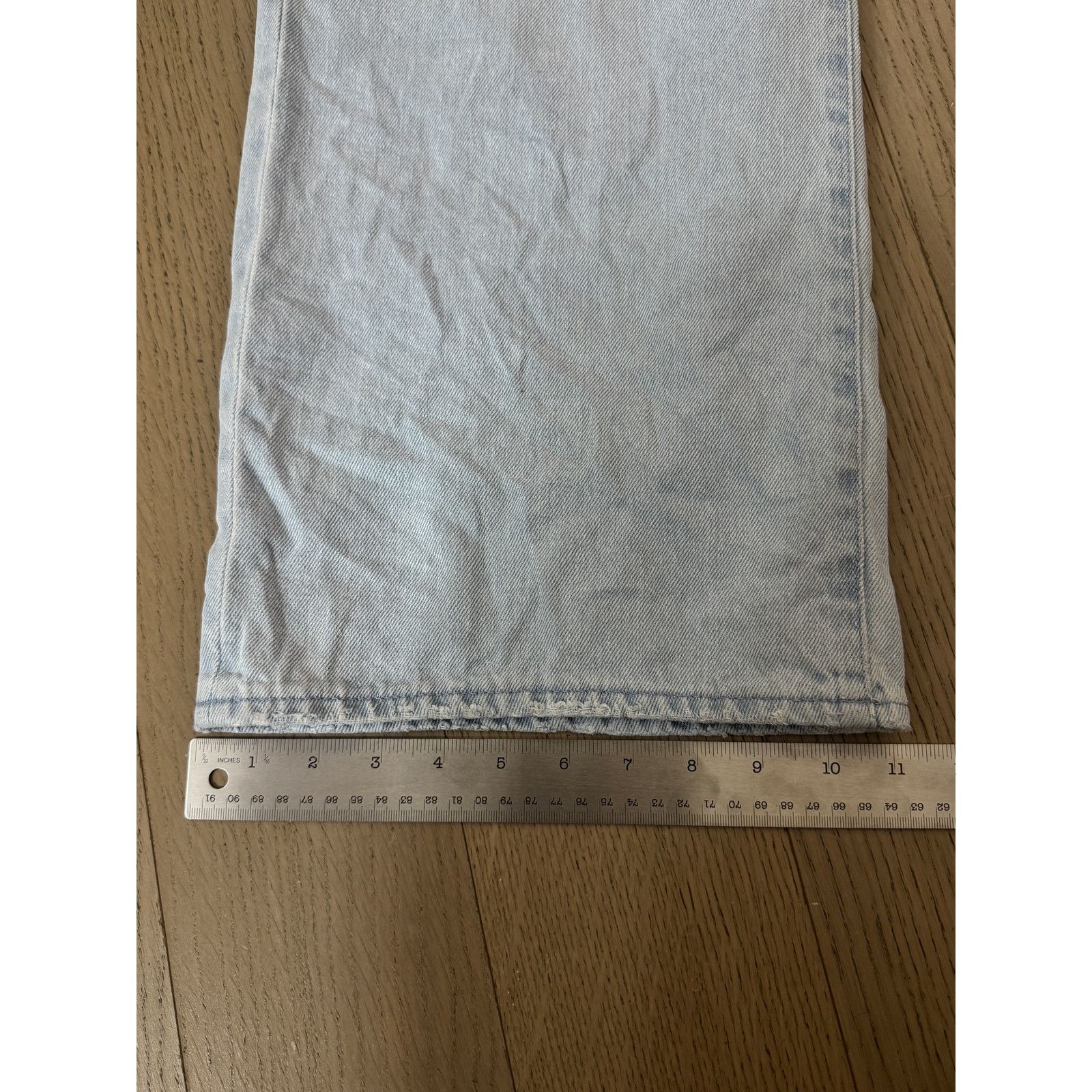 Madewell Madewell Superwide-Leg Jeans High Rise, 100% Cotton Size 28" / US 6 / IT 42 - 6 Thumbnail