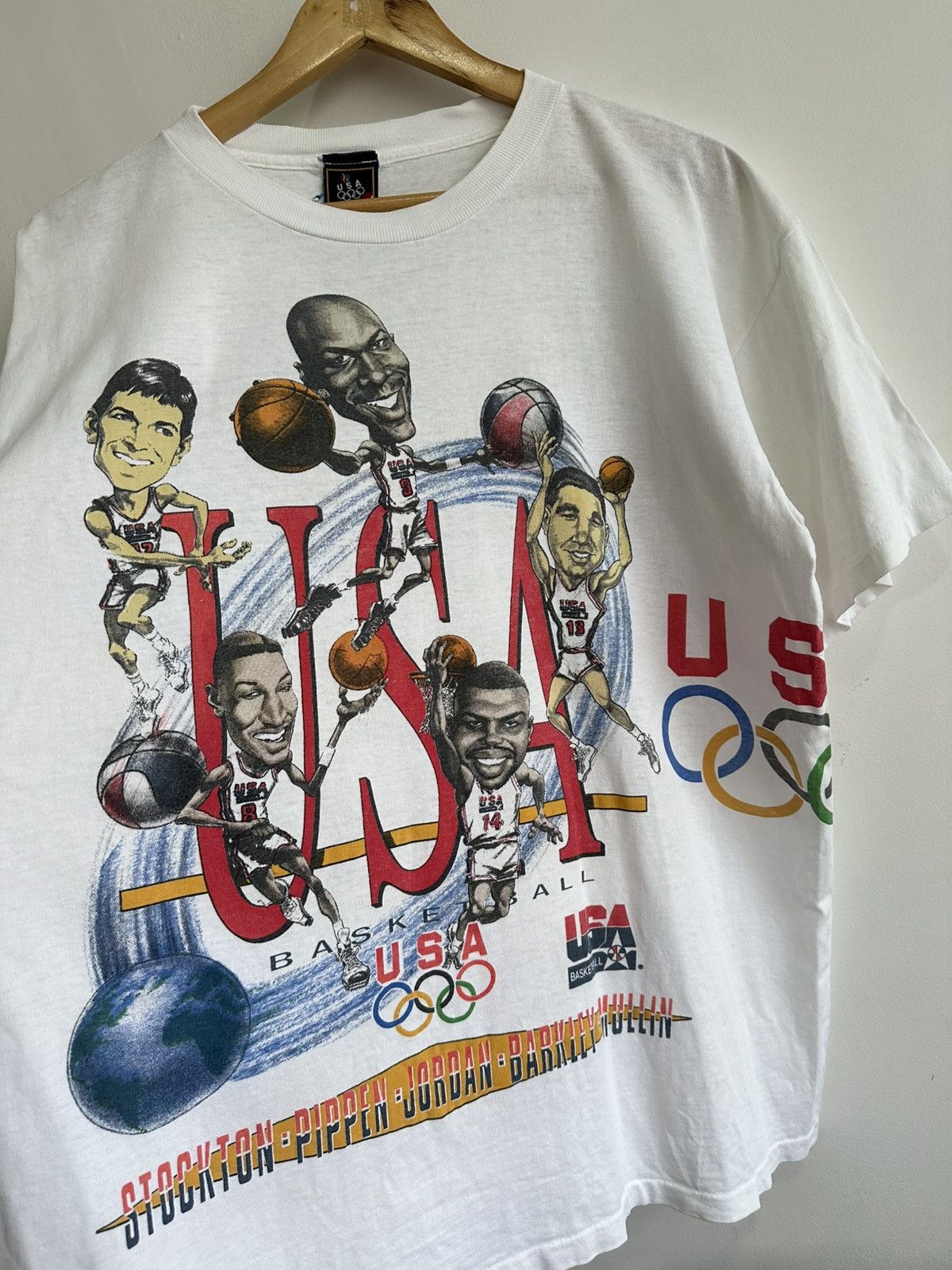 NBA Vintage 90’s USA Team Basketball Olympic Champions AOP Size US L / EU 52-54 / 3 - 1 Thumbnail