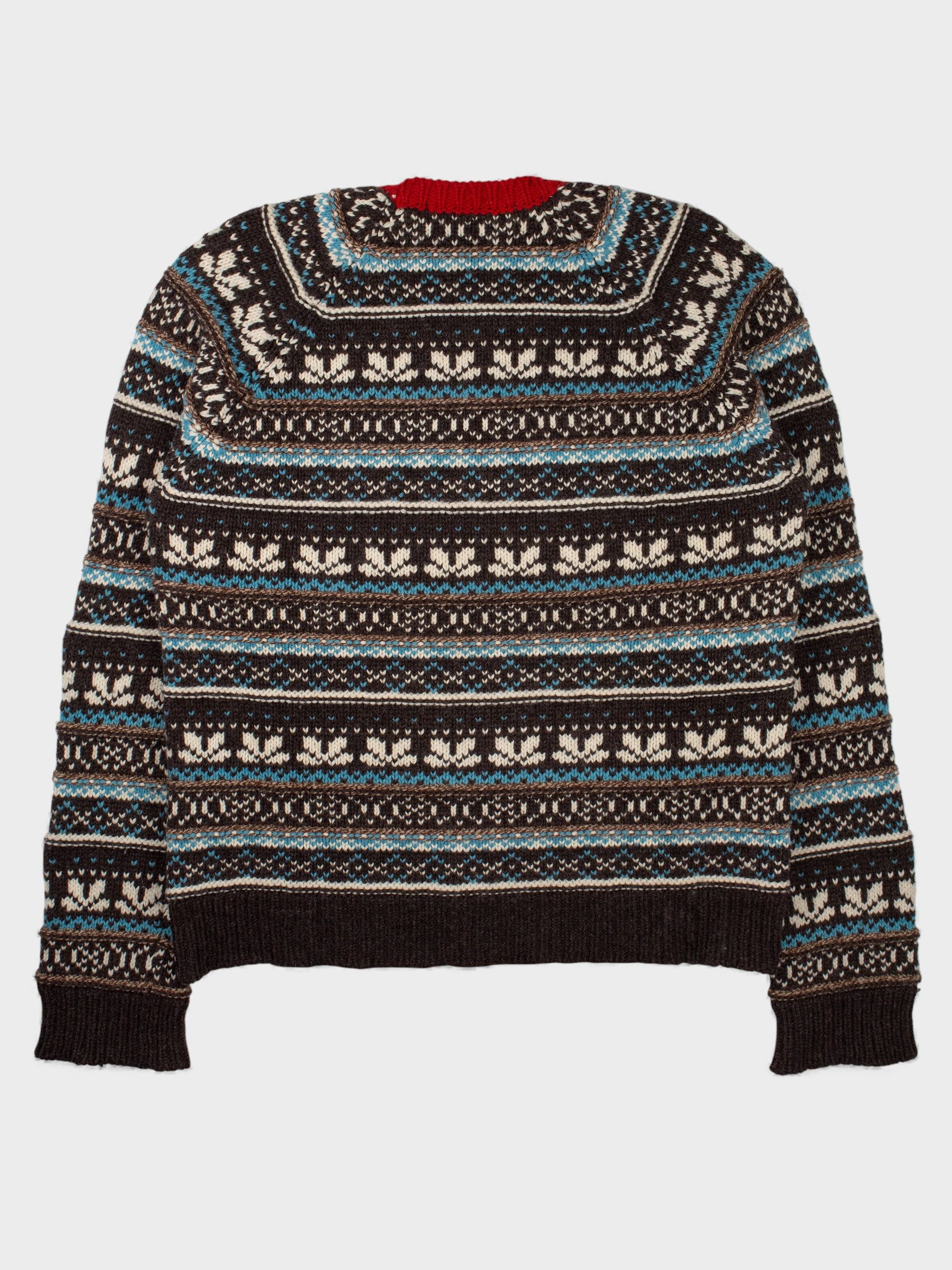 Junya Watanabe Junya Watanabe MAN - A/W 2003 - fair isle wool sweater Size US S / EU 44-46 / 1 - 3 Thumbnail