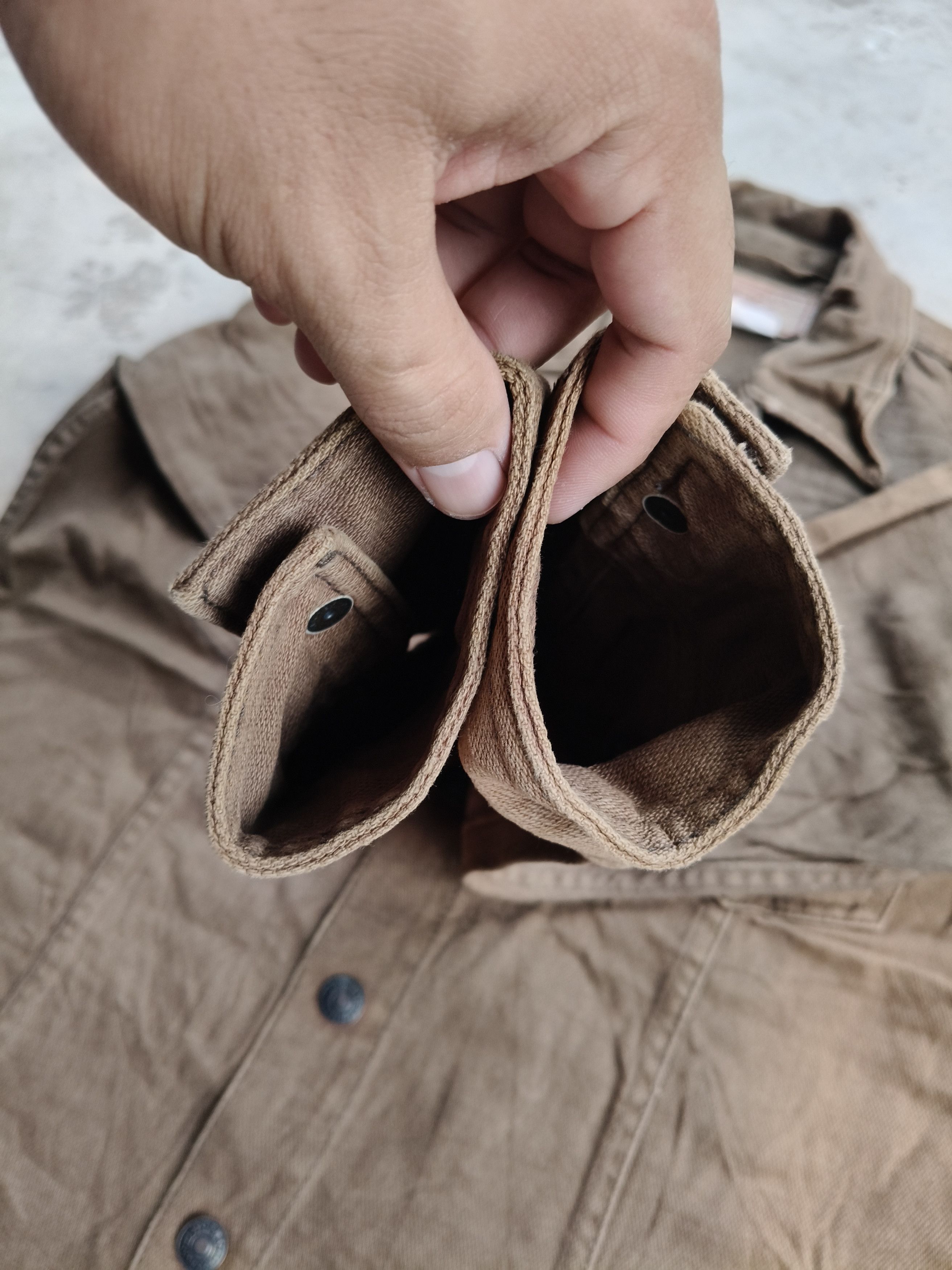 Levi's Levi's Denim Button jacket Sun Faded Size L / US 10 / IT 46 - 7 Thumbnail