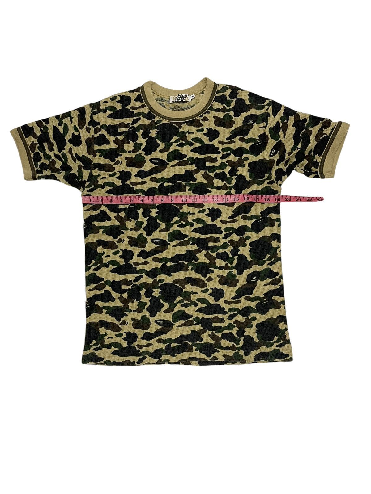 Bape × Vintage Rare Vintage Camo Ringer BAPE Size US M / EU 48-50 / 2 - 3 Thumbnail
