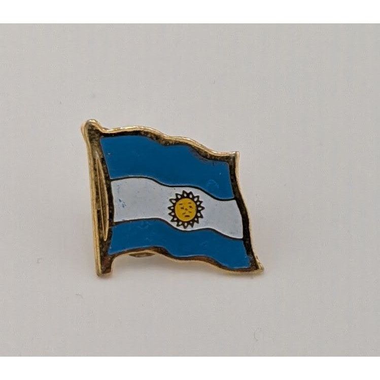 Other Vintage Argentina Flag Collectible Souvenir Lapel Pin Size ONE SIZE - 3 Thumbnail