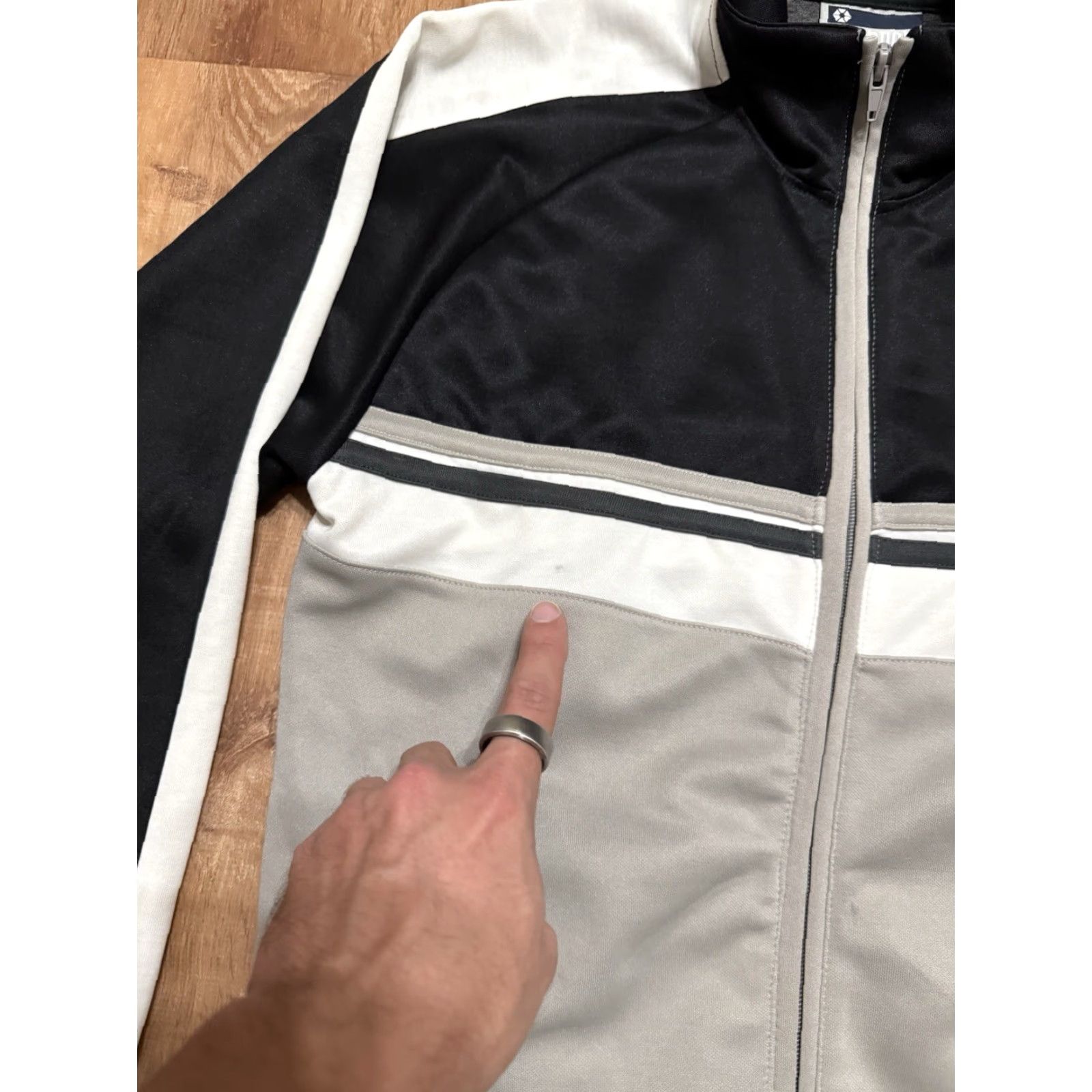 Southpole VINTAGE Southpole Hoodie Mens M Y2K Full Zip Up Black Jacket Sweatshirt Skater Grunge Size US M / EU 48-50 / 2 - 5 Thumbnail