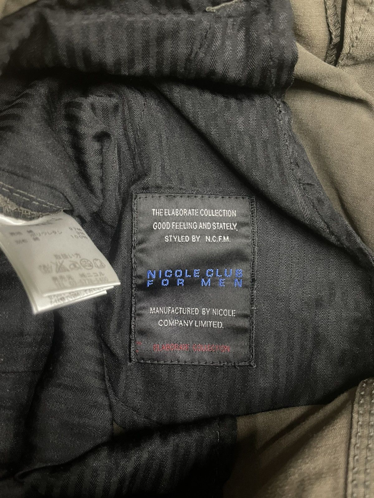 Nicole Club Nicole Club For Men Multi-Pocket Archive Cargo Pants Y2K Size US 33 - 3 Thumbnail