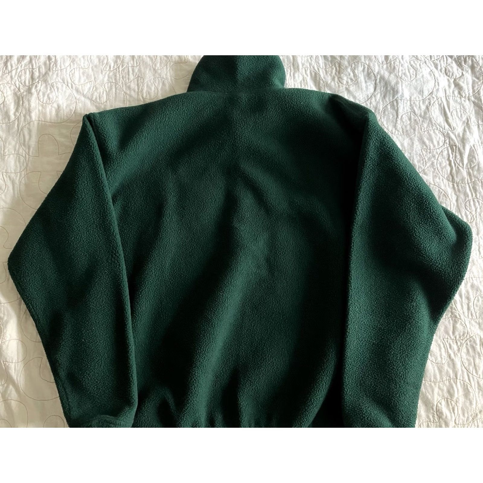 Vintage VINTAGE Kobe Sherpa Green Pullover Quarter Snap Bald Eagle Sweater XXL Mens Pullover Green Bald Eagle 90s Size US XXL / EU 58 / 5 - 7 Thumbnail