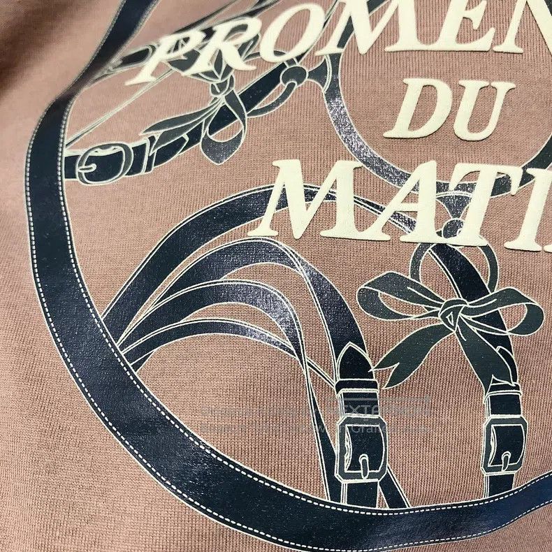 Hermes Hermes Small Collar Stamped Short Sleeve T-Shirt Size XXS / US 00 / IT 34 - 7 Thumbnail