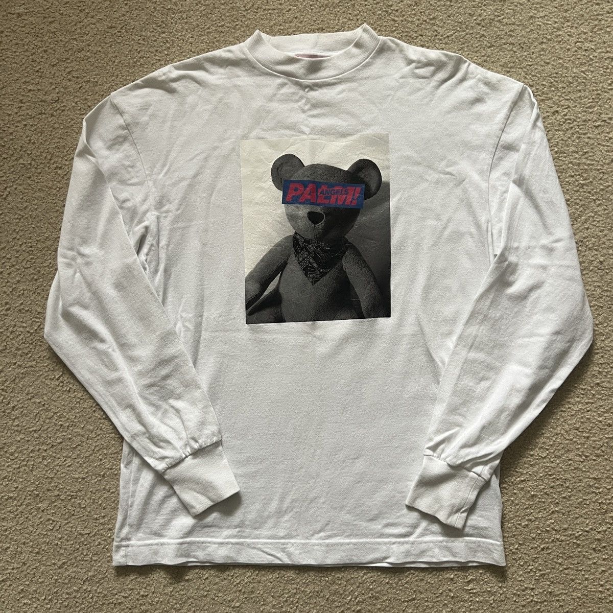 Palm Angels Rare Palm Angels Bear Crewneck Tee Size US XS / EU 42 / 0 - 4 Thumbnail