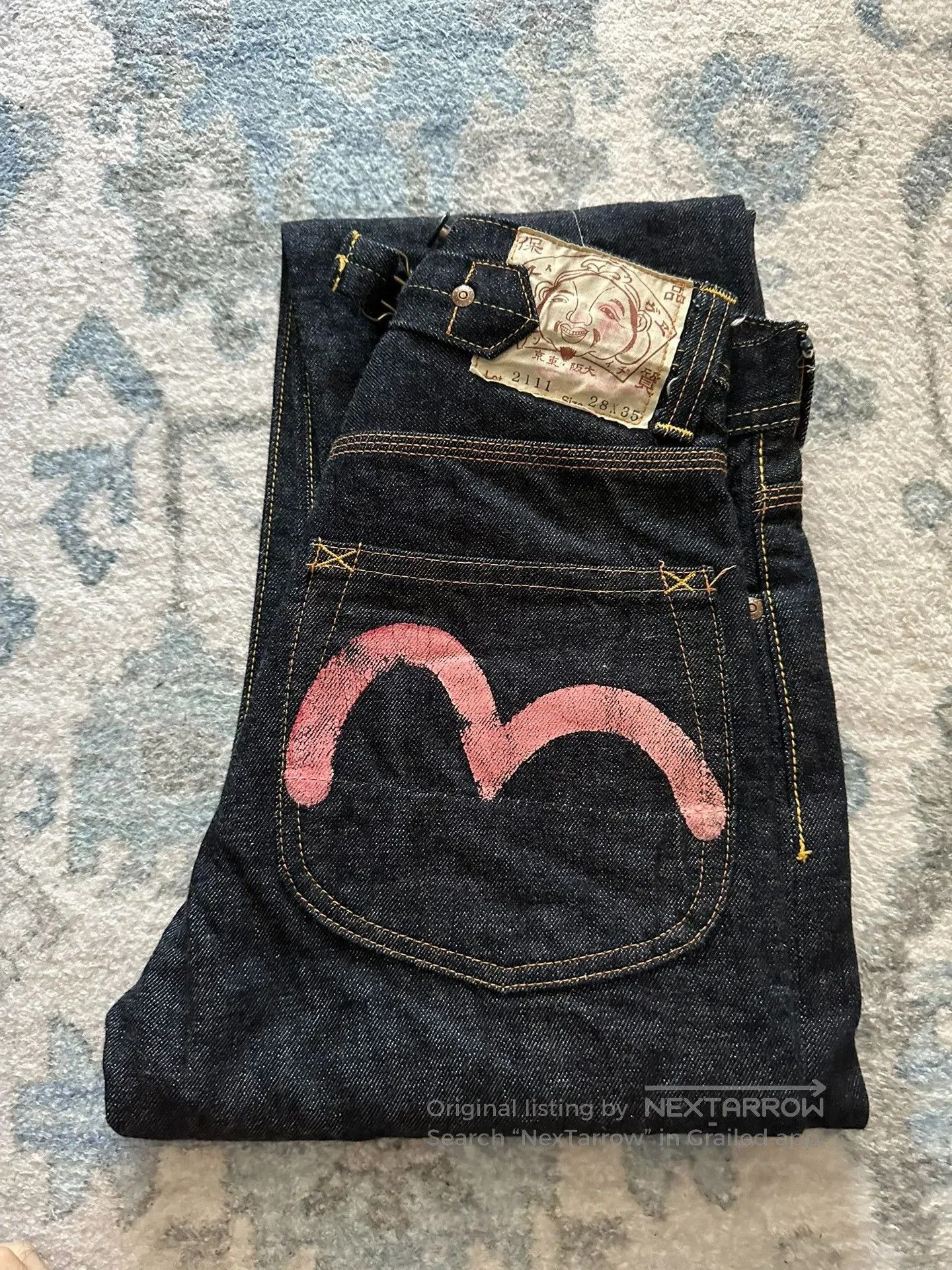 Evisu EVISU 2111 Jeans W28L34. Size US 28 / EU 44 - 1 Thumbnail