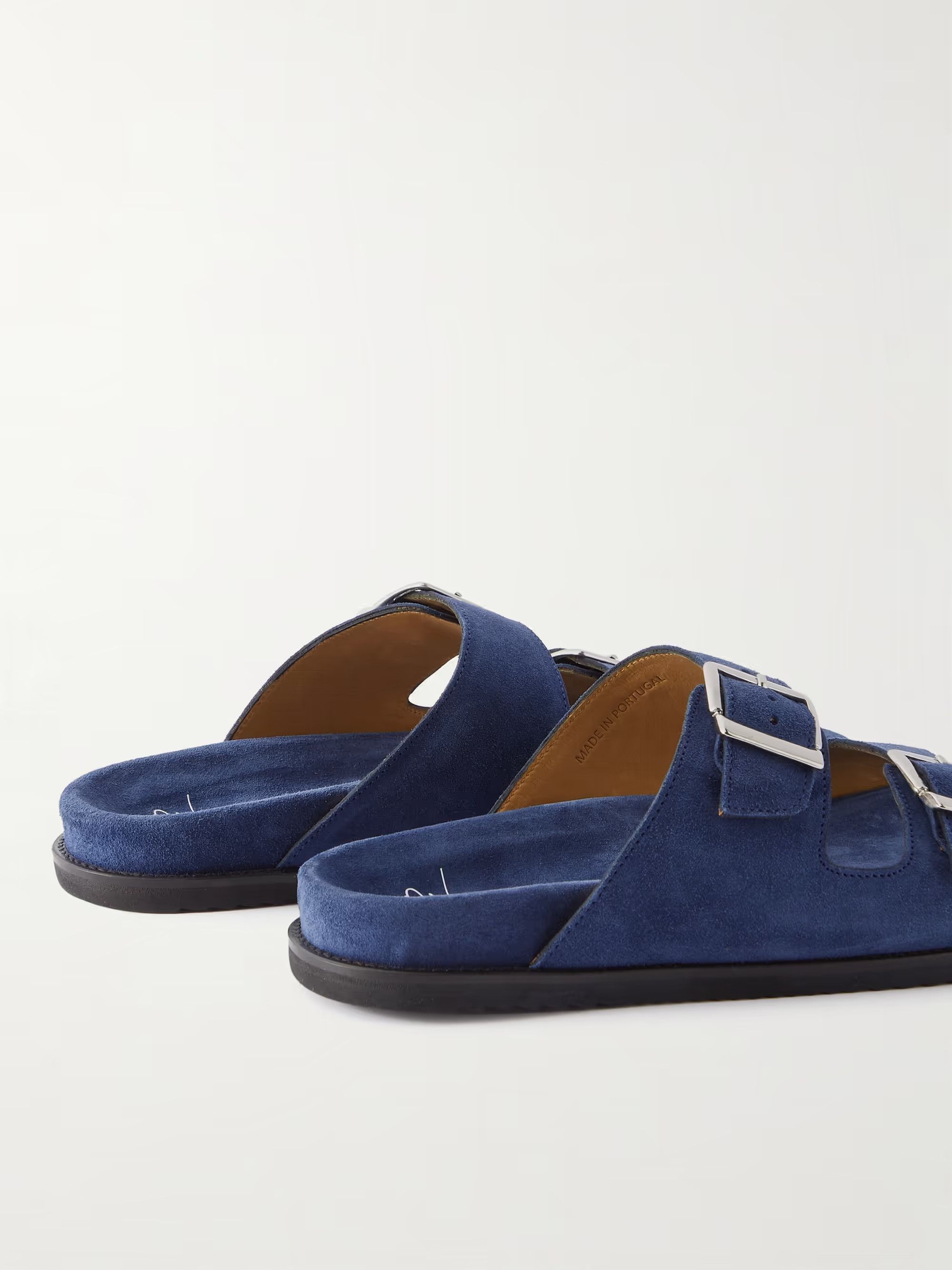 Mr P. MR P. David Regenerated Suede by evolo Sandals Size US 10 / EU 43 - 8 Thumbnail
