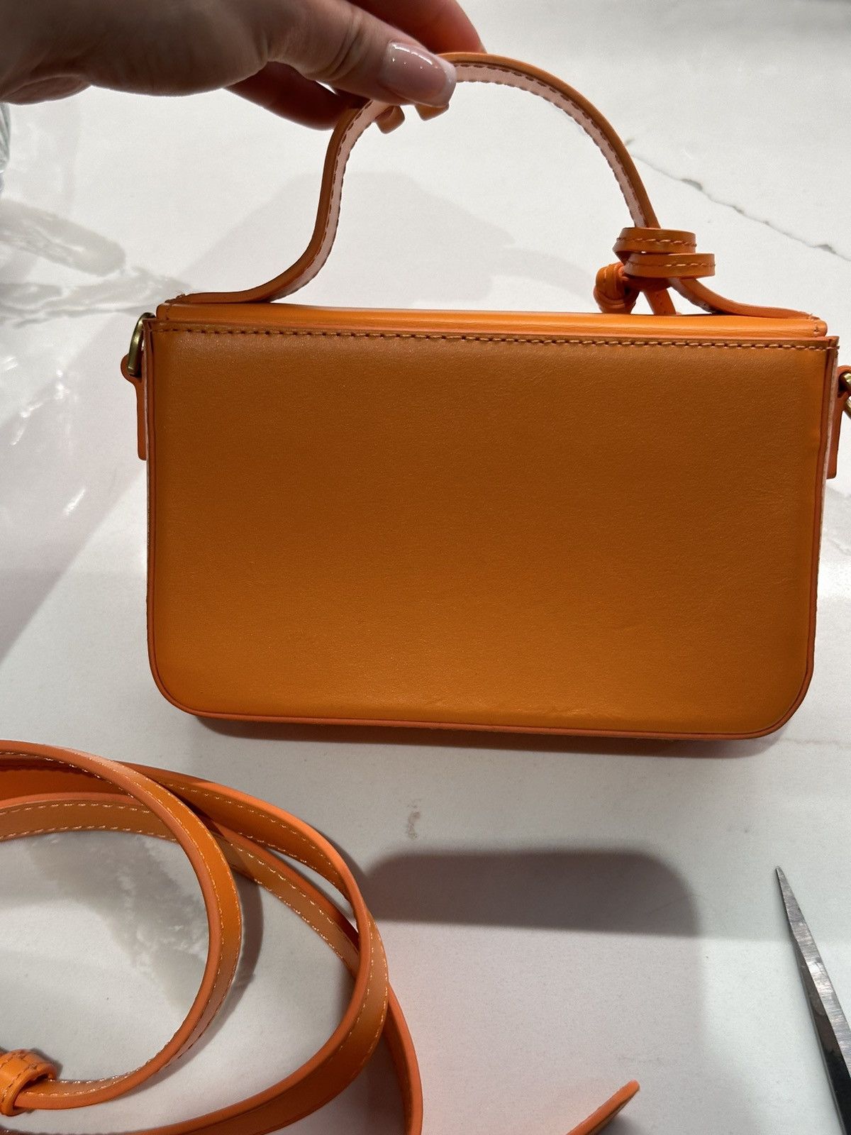Bape BAPY LEATHER BOX CROSSBODY BAG LADIES Size ONE SIZE - 2 Thumbnail