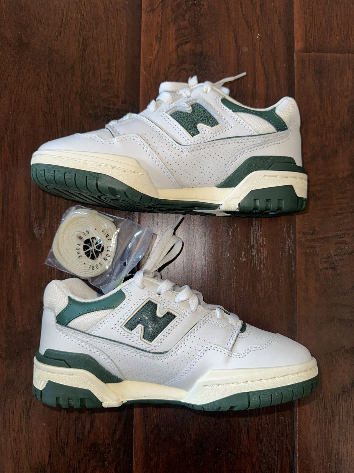 image of Aime Leon Dore New Balance Shoes in White, Women's (Size 5)