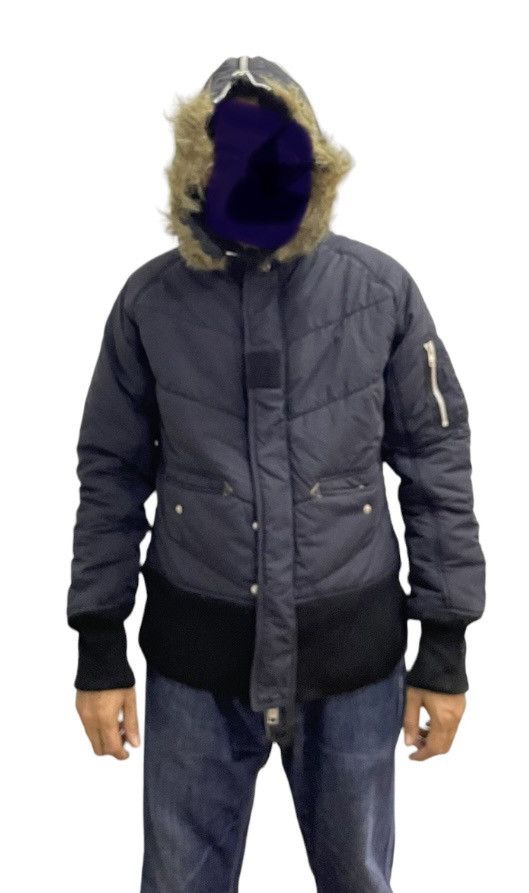 Quicksilver × Vintage Quicksilver puffer hooded bomber jacket Size US M / EU 48-50 / 2 - 1 Thumbnail