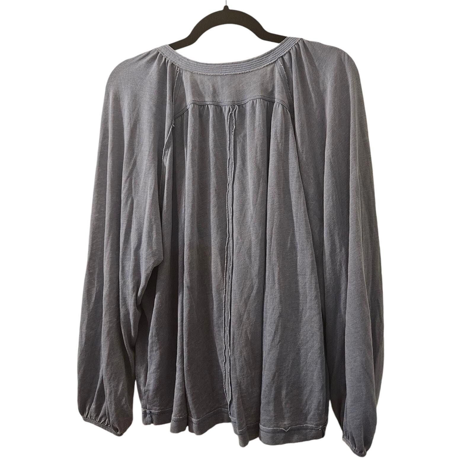 Designer We The Free Flowy Peasant Blouse Top Women's Size Small Size S / US 4 / IT 40 - 2 Thumbnail