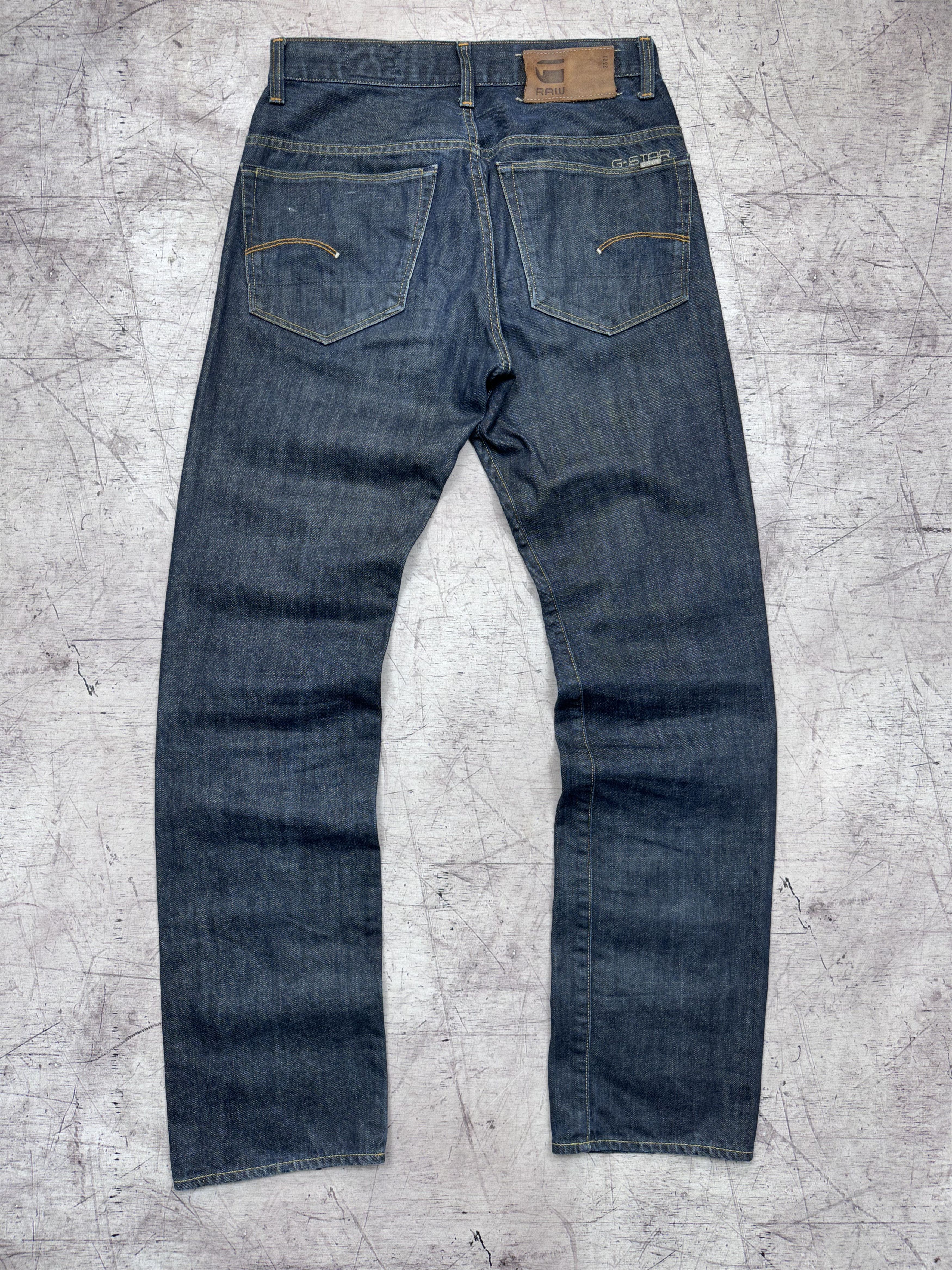 G-Star G Star Raw 3301 Straight Mens Denim Pants Jeans Size US 31 - 1 Thumbnail