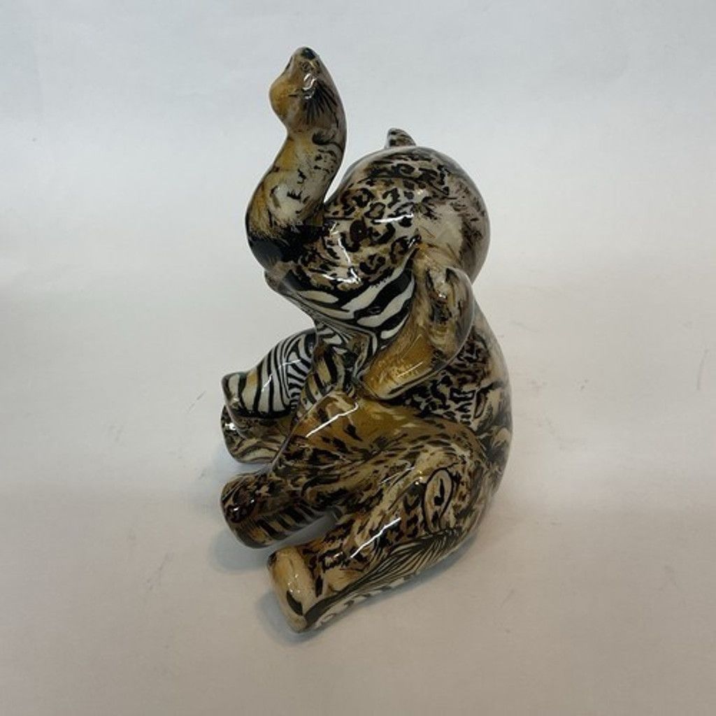 Other NWOB Safari Jungle Elephant Figurine Transferware African Size ONE SIZE - 10 Thumbnail