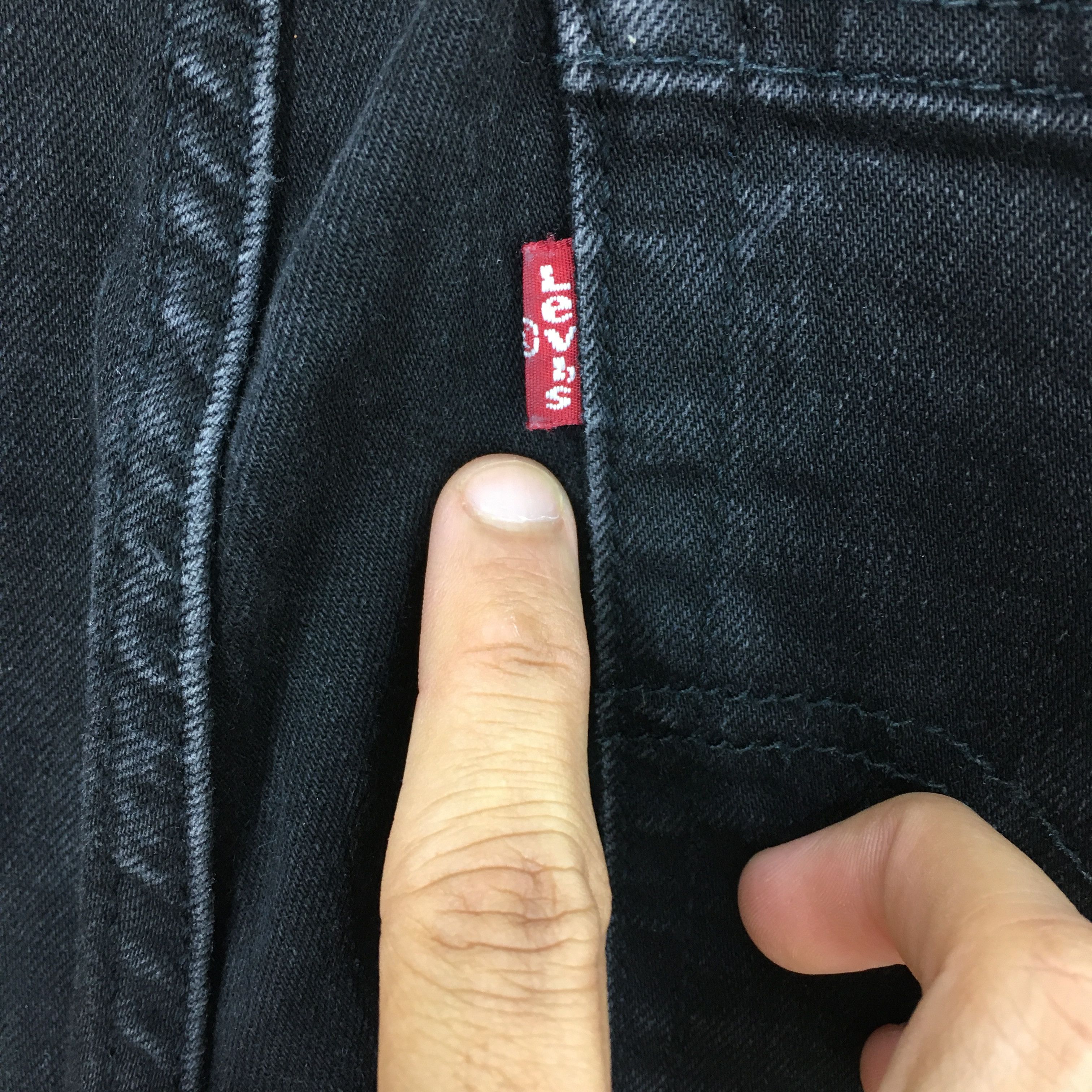Levi's Size 30x33 Vintage Levi's 514 Black Jeans Straight Leg S634 Size US 30 / EU 46 - 13 Thumbnail