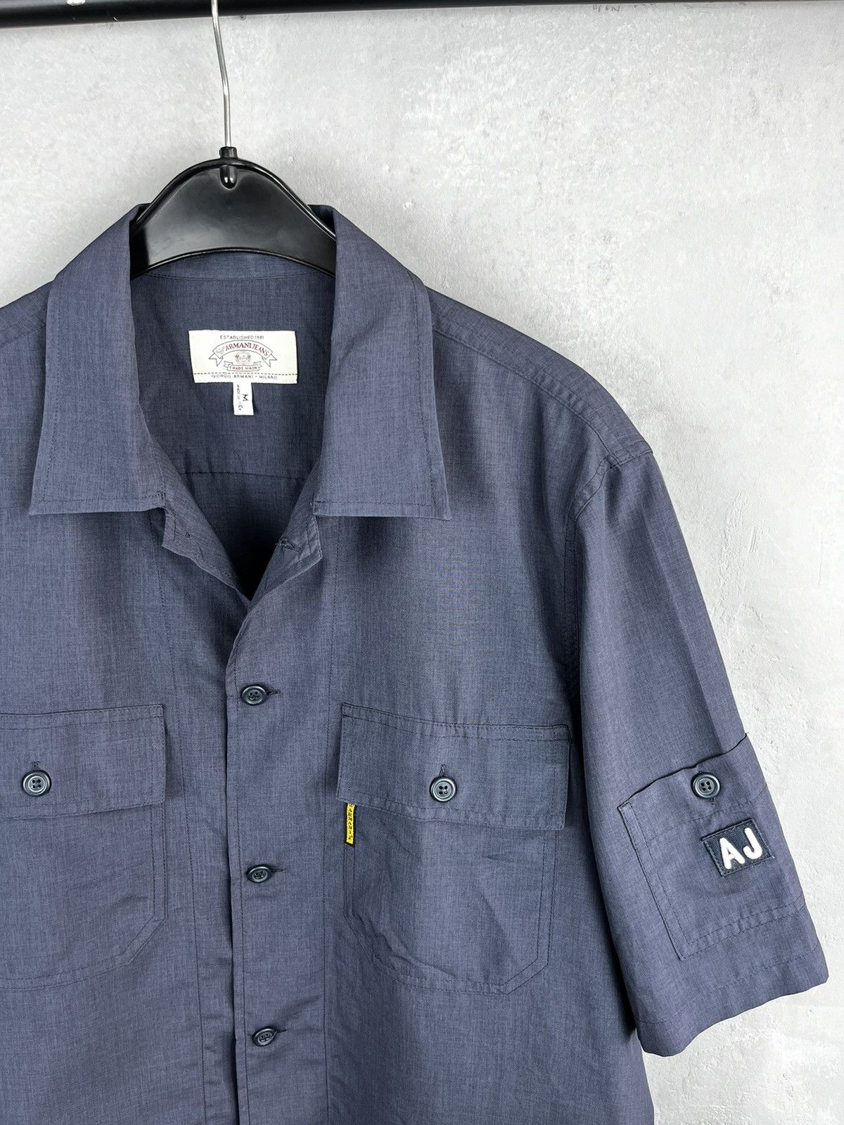 Armani × Giorgio Armani × Vintage Armani shirt vintage 90s Size US M / EU 48-50 / 2 - 2 Thumbnail