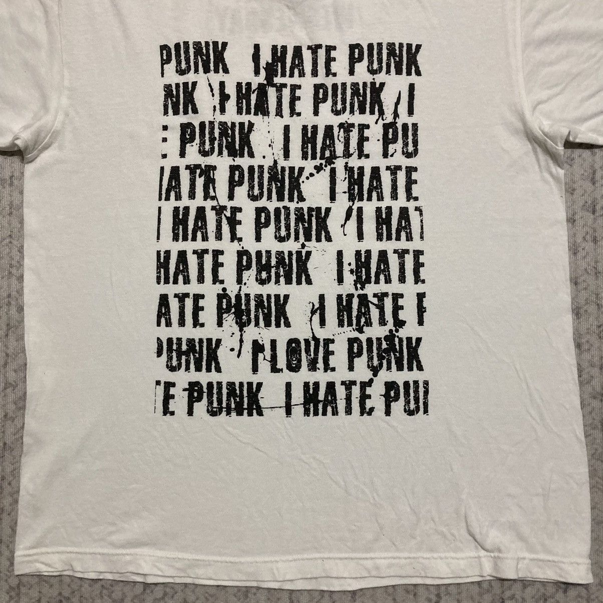 Japanese Brand Rare Japanese Brand ‘I Hate Punk’ Seditionaries Tees Size US L / EU 52-54 / 3 - 3 Thumbnail