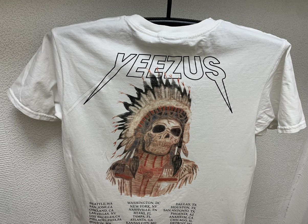 Band Tees Kanye West Yeezus rap tour t-shirt M sz Size US M / EU 48-50 / 2 - 10 Thumbnail