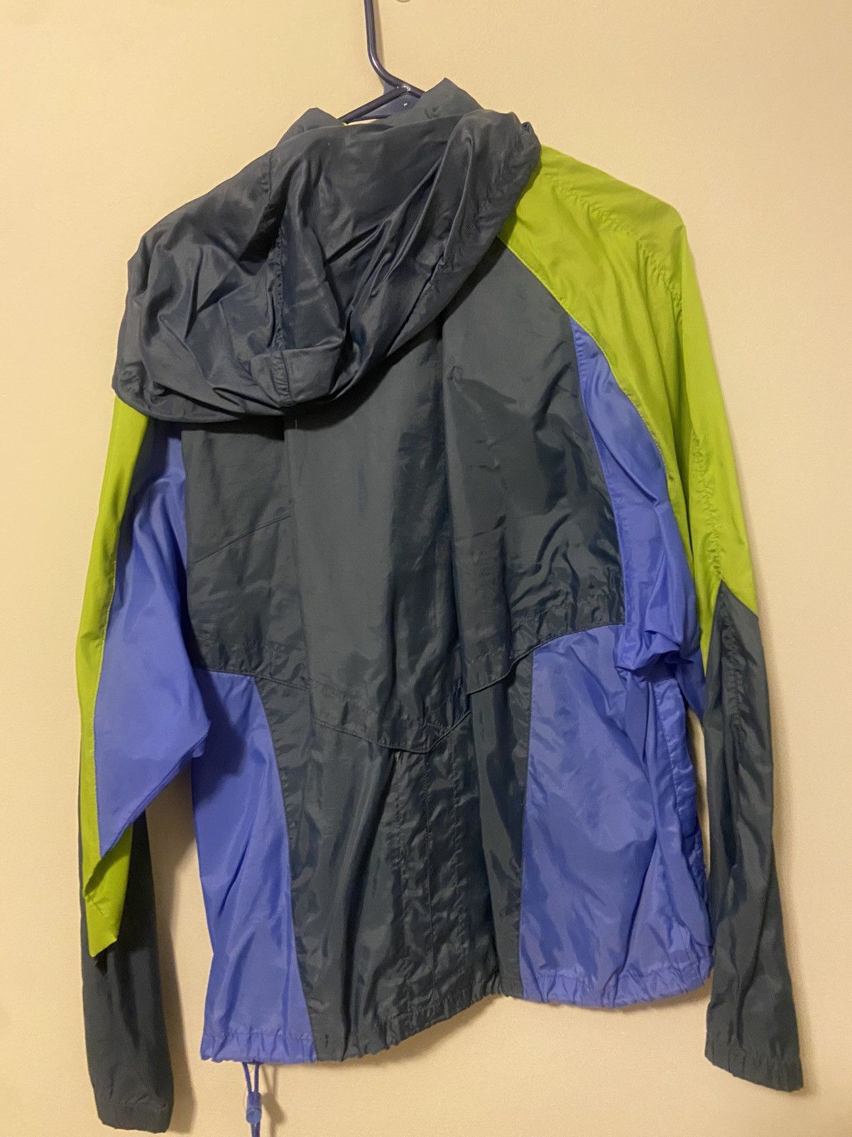 Nike Vintage Nike Blue/Green Windbreaker Size US M / EU 48-50 / 2 - 2 Thumbnail