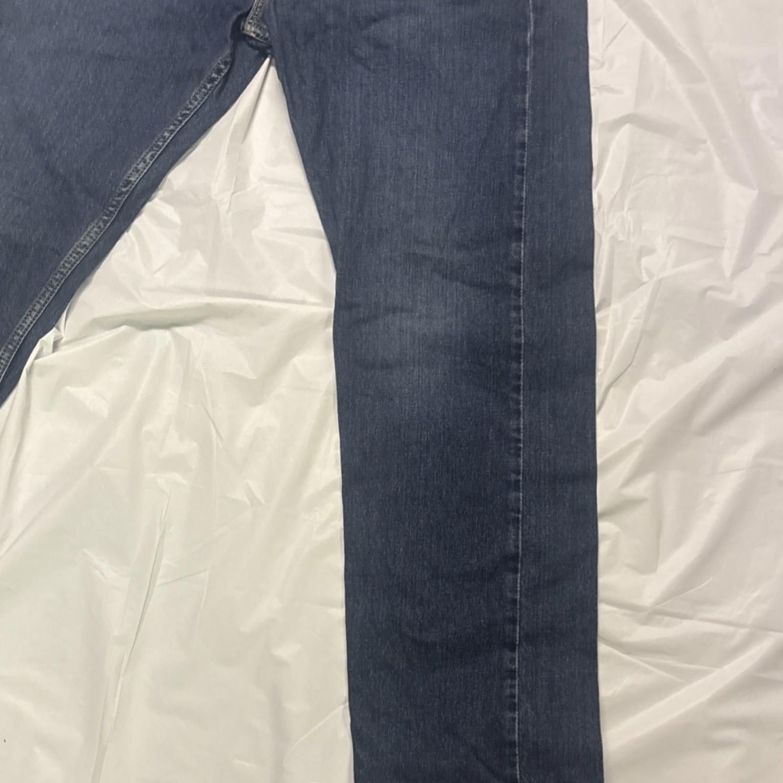 Levi's Levi's Straight Men's Jeans Blue Denim 36x32 Size US 36 / EU 52 - 6 Thumbnail