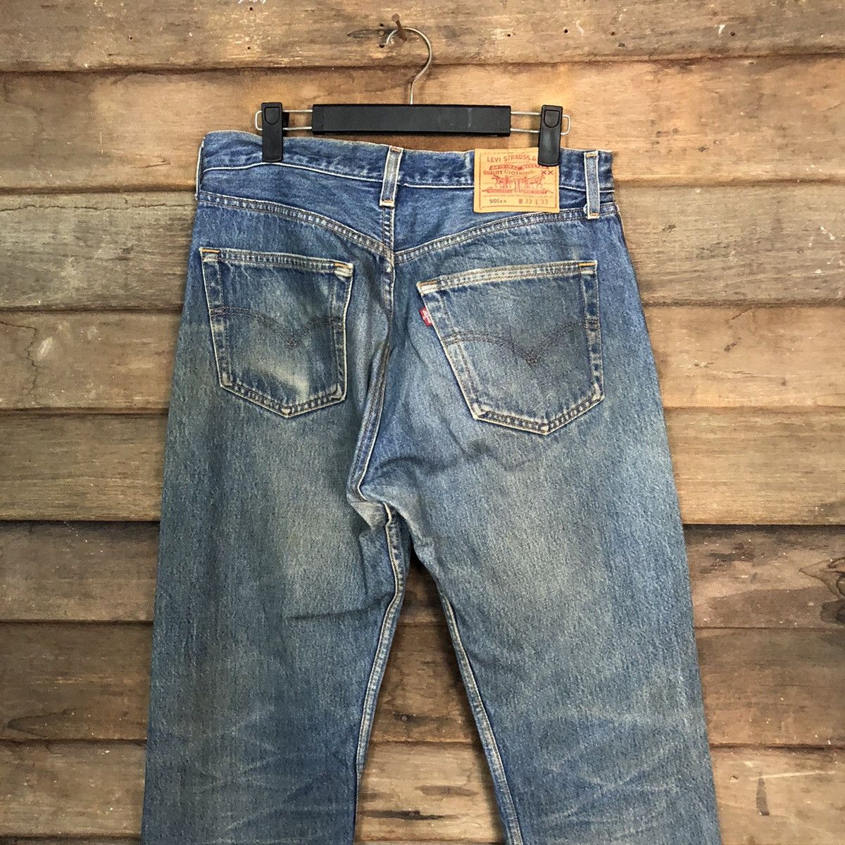 Levi's Levis Stauss & Co 501 Distressed Denim Pants #7325 Size US 32 / EU 48 - 12 Thumbnail