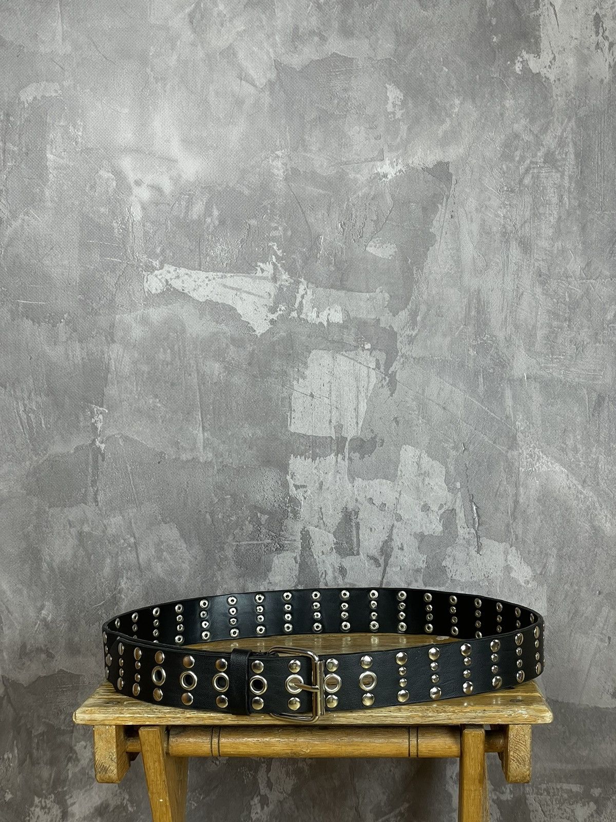 Japanese Brand × Vintage Crazy Rhinestones Y2k Vintage Grunge Distressed Punk Belt Size ONE SIZE - 1 Thumbnail