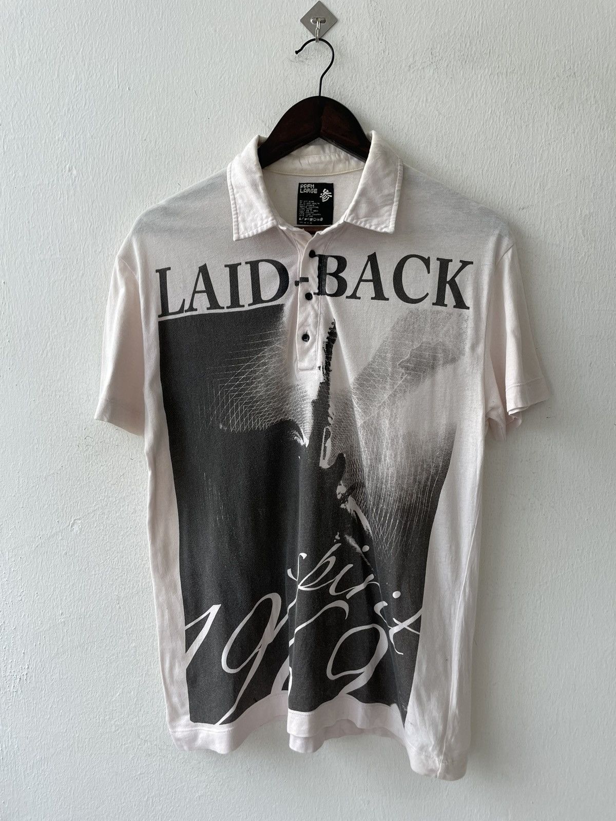 If Six Was Nine PPFM Laid Back Slow Hand Rockstar Polo Tee Shirt Size US L / EU 52-54 / 3 - 2 Thumbnail