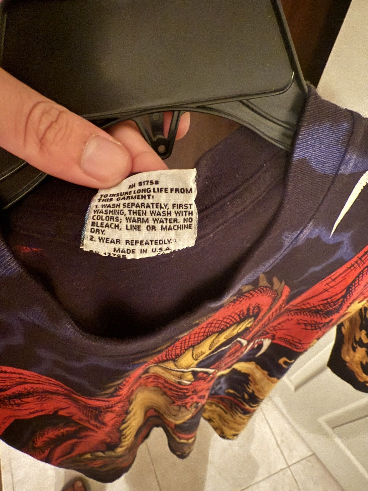 Liquid Blue Dragon slayer T shirt Size US L / EU 52-54 / 3 - 5 Thumbnail