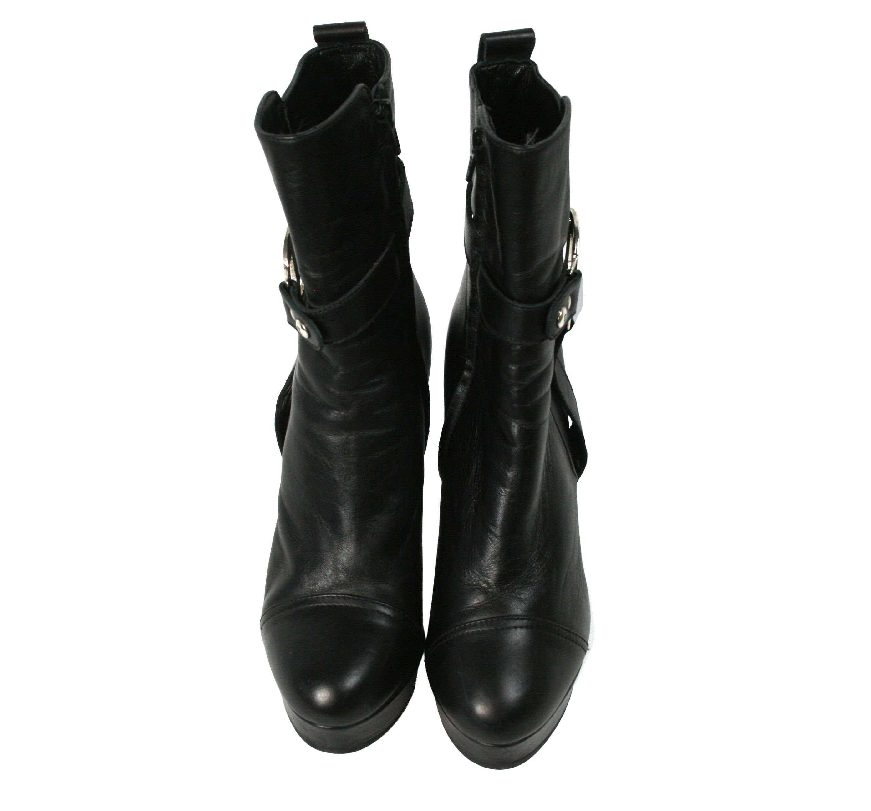 John Galliano G Logo Y2K Platform Boots Size US 8.5 / IT 38.5 - 8 Thumbnail