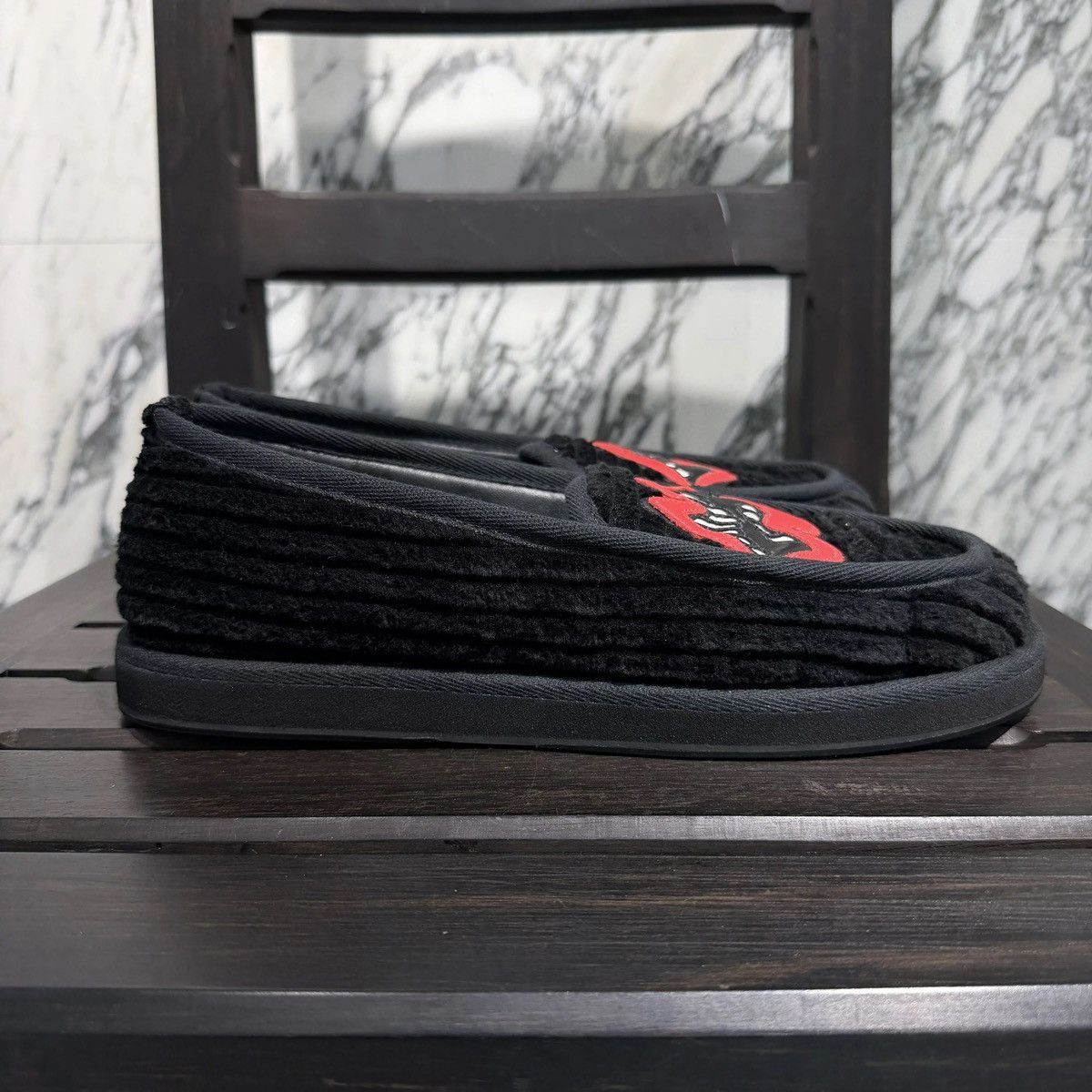 Chrome Hearts 42 Chrome Hearts Corduroy Slippers Slop on Size US 9 / EU 42 - 4 Thumbnail