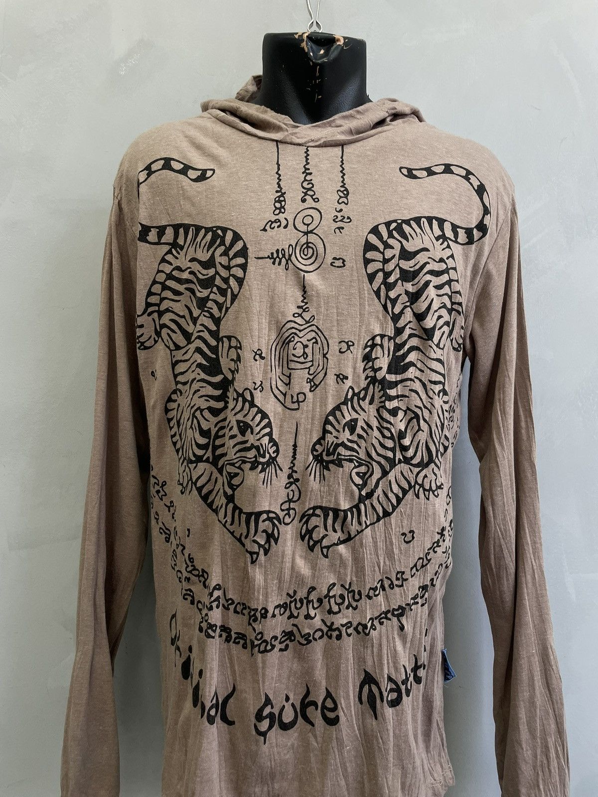 Jean Paul Gaultier JPG style overprint hoodie hippie vintage hype y2k Size US M / EU 48-50 / 2 - 2 Thumbnail