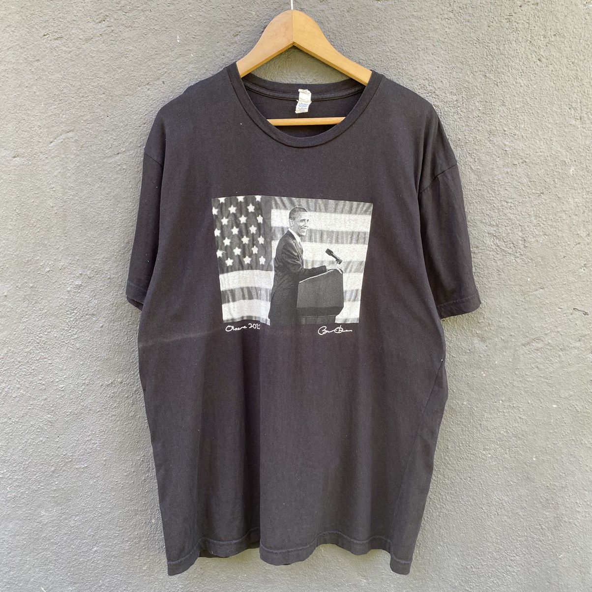 President's Faded Barack Obama President ERD GRUNGE GRAIL TEE Size US XL / EU 56 / 4 - 1 Thumbnail