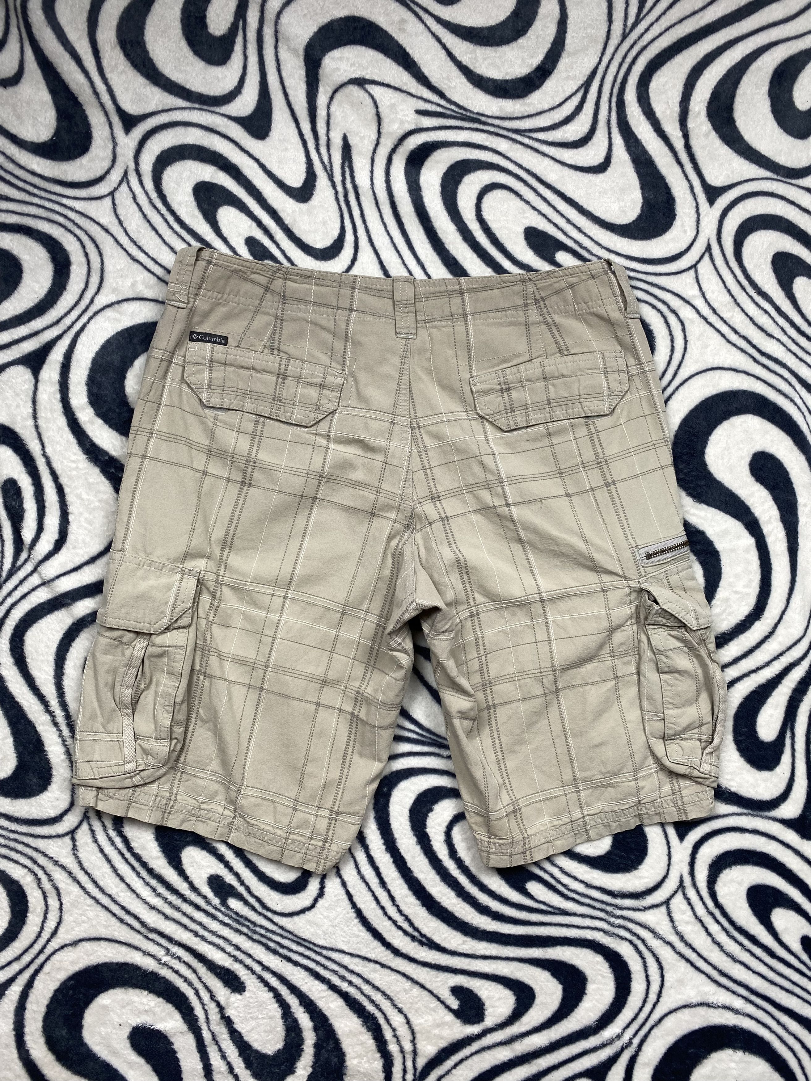 Columbia × Vintage Columbia Vintage Mens Cargo Shorts Y2K Size US 34 / EU 50 - 7 Thumbnail
