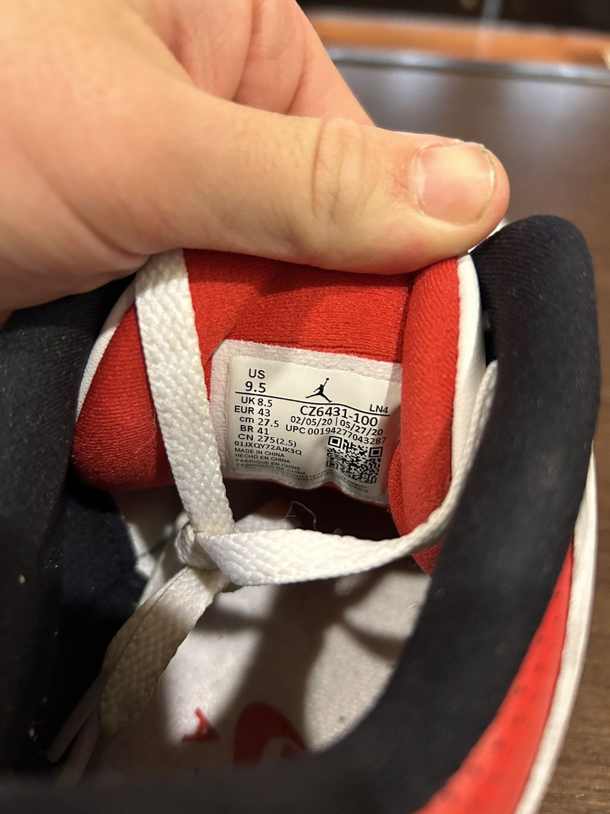 Jordan Brand Jordan 3 Retro SE ‘Fire Red Denim’ Size US 9.5 / EU 42-43 - 8 Thumbnail