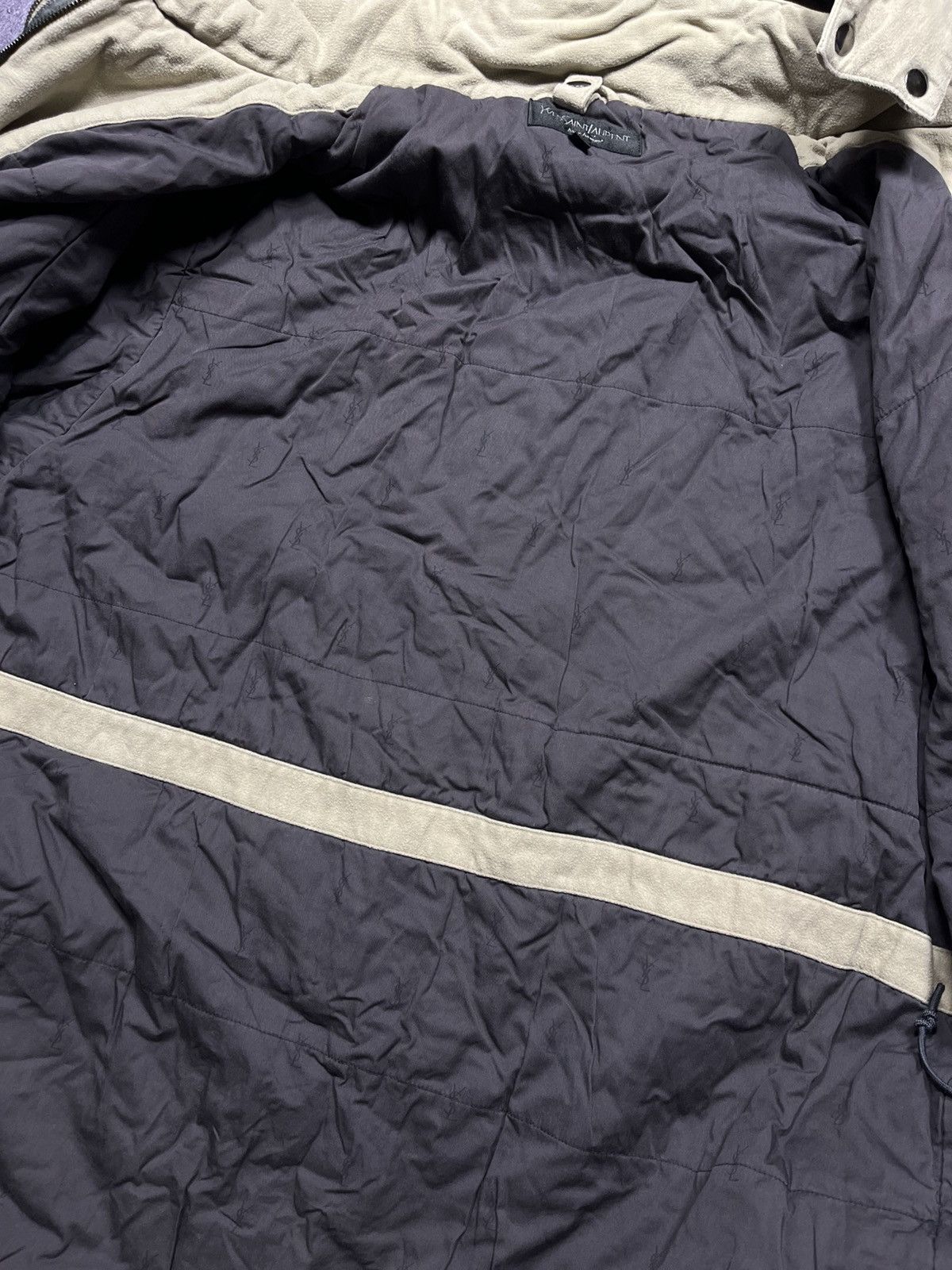 Yves Saint Laurent Yves Saint Laurent YSL Vintage jacket beige hood Parka Size US L / EU 52-54 / 3 - 16 Thumbnail
