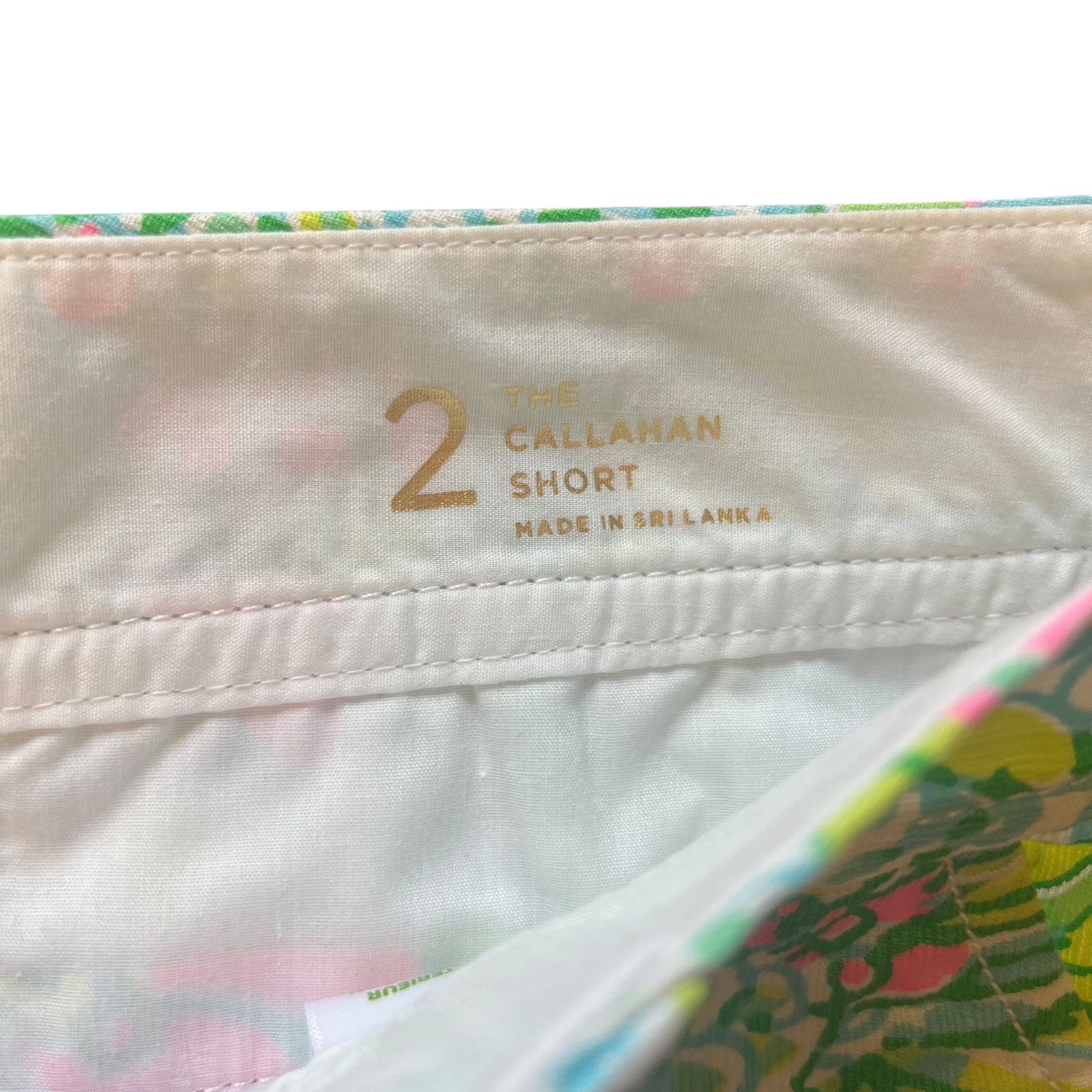 Lilly Pulitzer Lilly Pulitzer The Callahan Short Coconut Jungle Size 2 Size 26" / US 2 / IT 38 - 5 Thumbnail