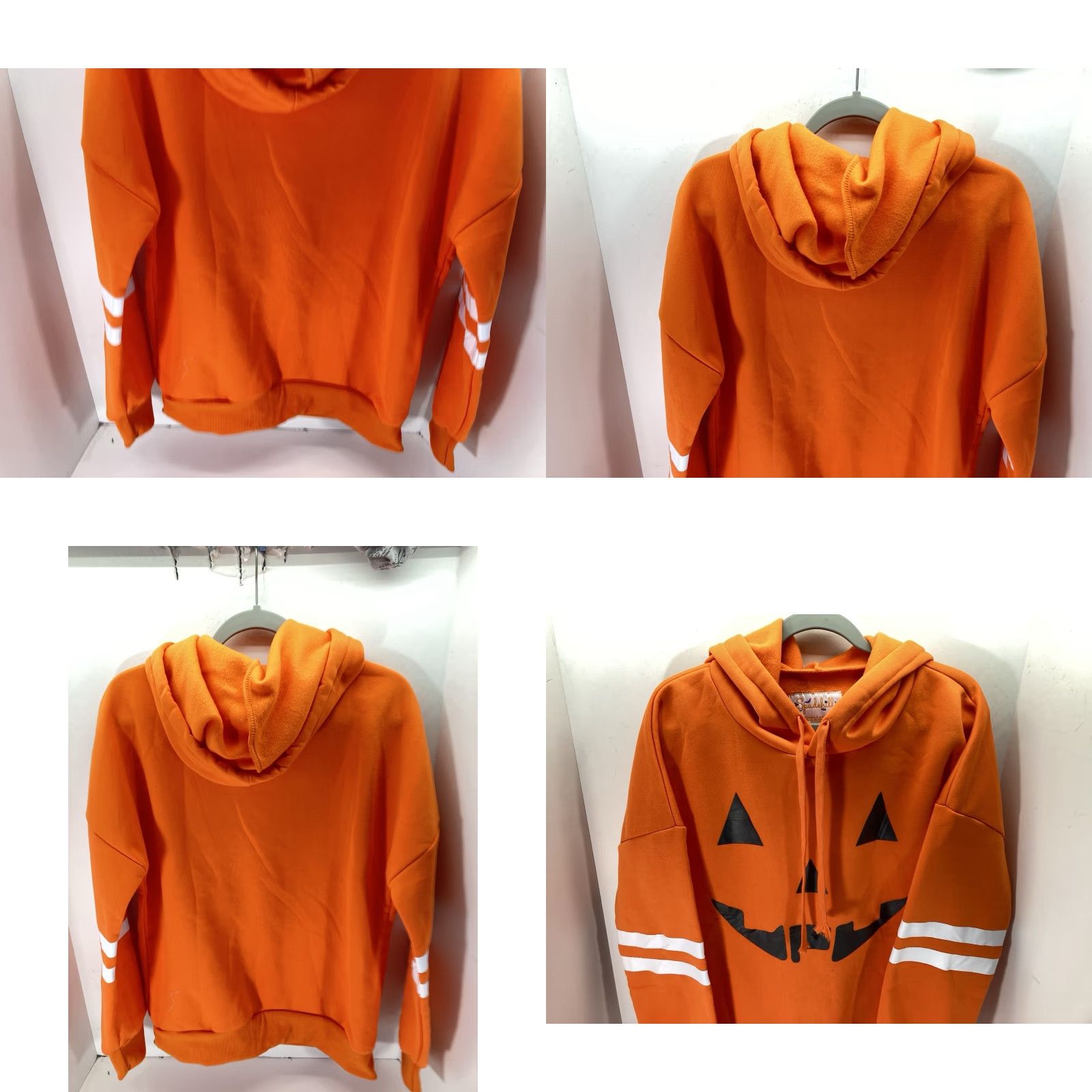 Vintage VINTAGE Spadehill Pumpkin Jack O Lantern Hoodie Sweatshirt Women Medium Halloween NWOT Size M / US 6-8 / IT 42-44 - 8 Thumbnail