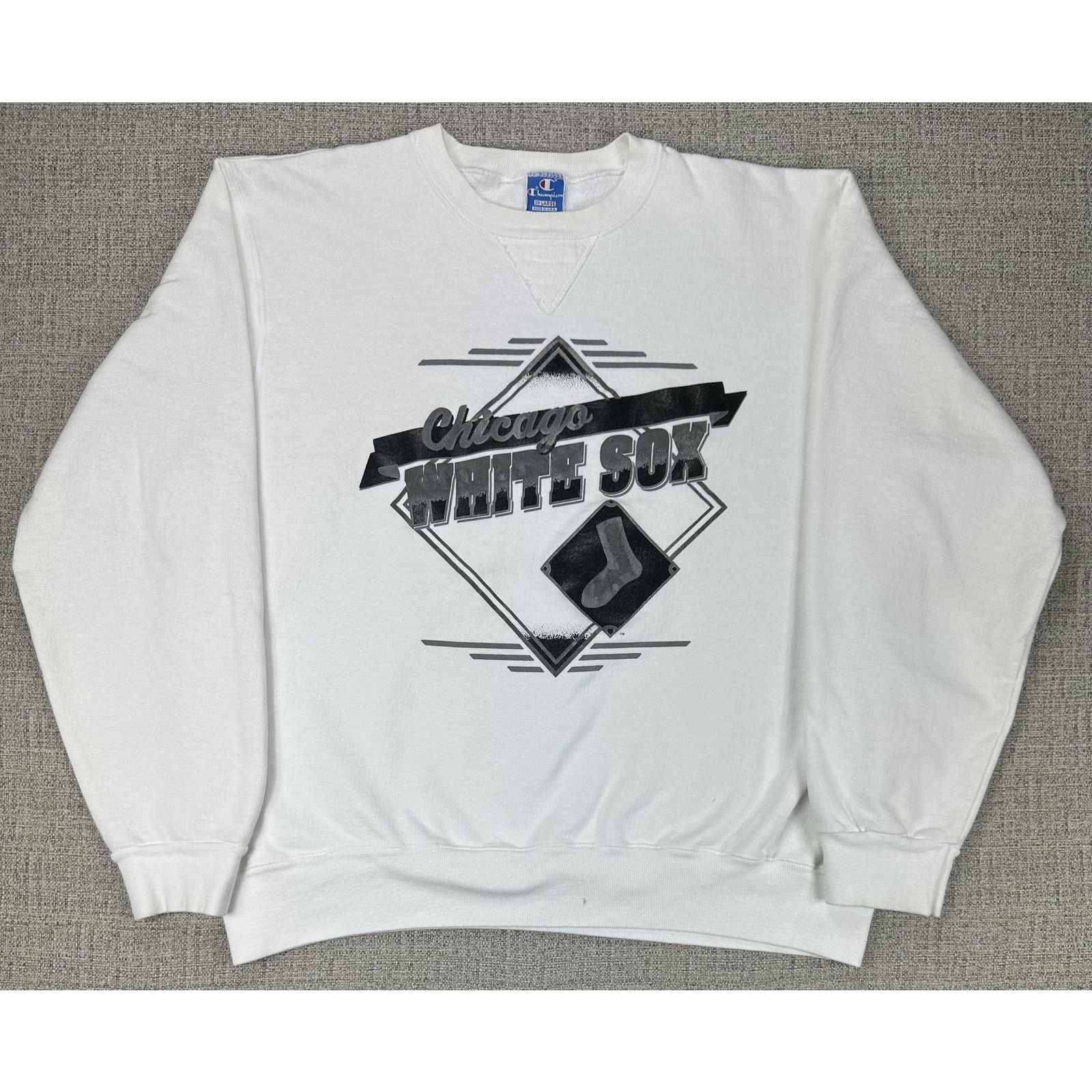 Champion Vintage Chicago White Sox Sweatshirt Fit XL Champion 90s USA Size US XL / EU 56 / 4 - 1 Thumbnail