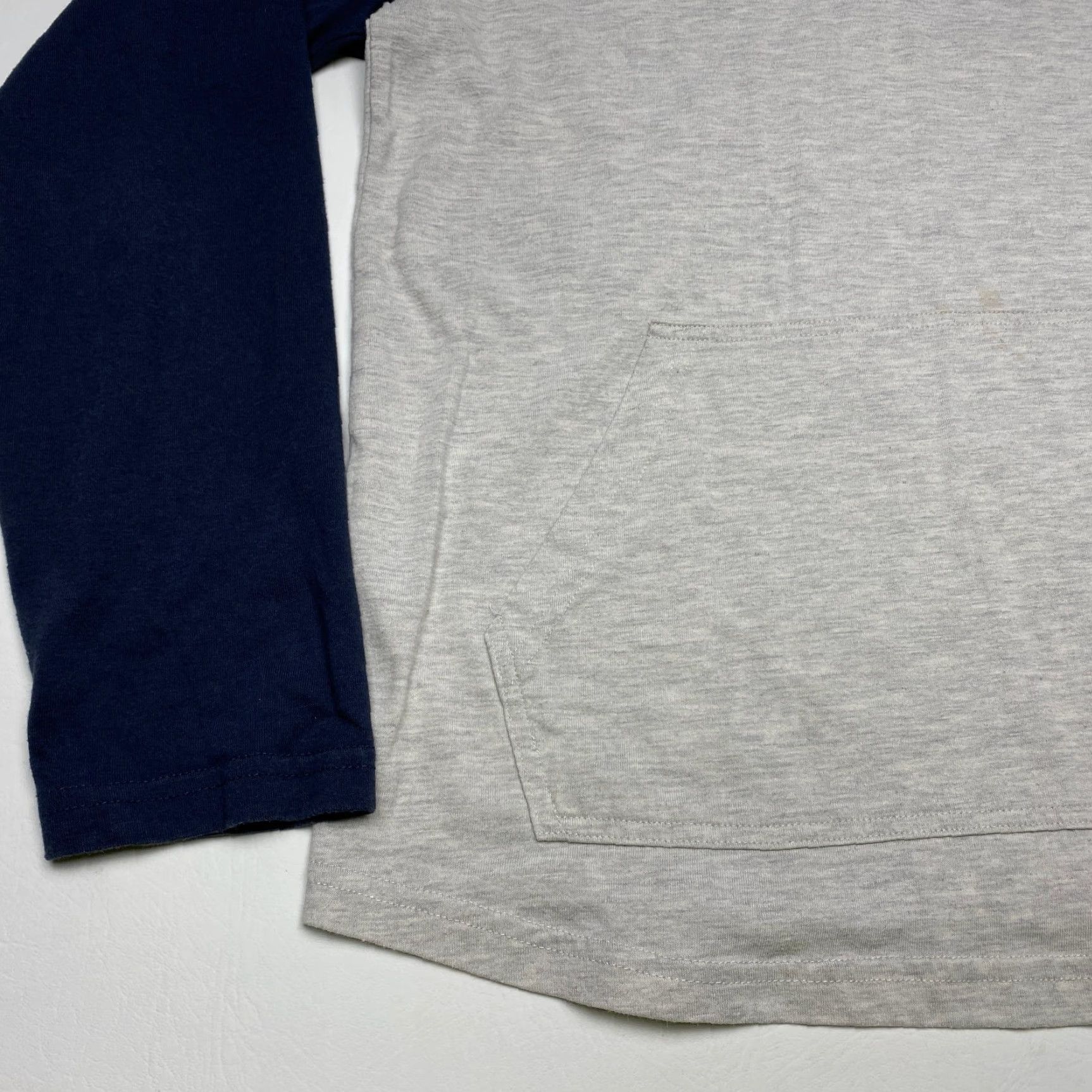 O'Neill O'Neill Hoodie Mens Medium Gray Blue Pullover Drawstring Skater Lightweight Crew Neck Pockets Logo Knit Cotton Polyester Sports Activewear Shirt Size US M / EU 48-50 / 2 - 3 Thumbnail