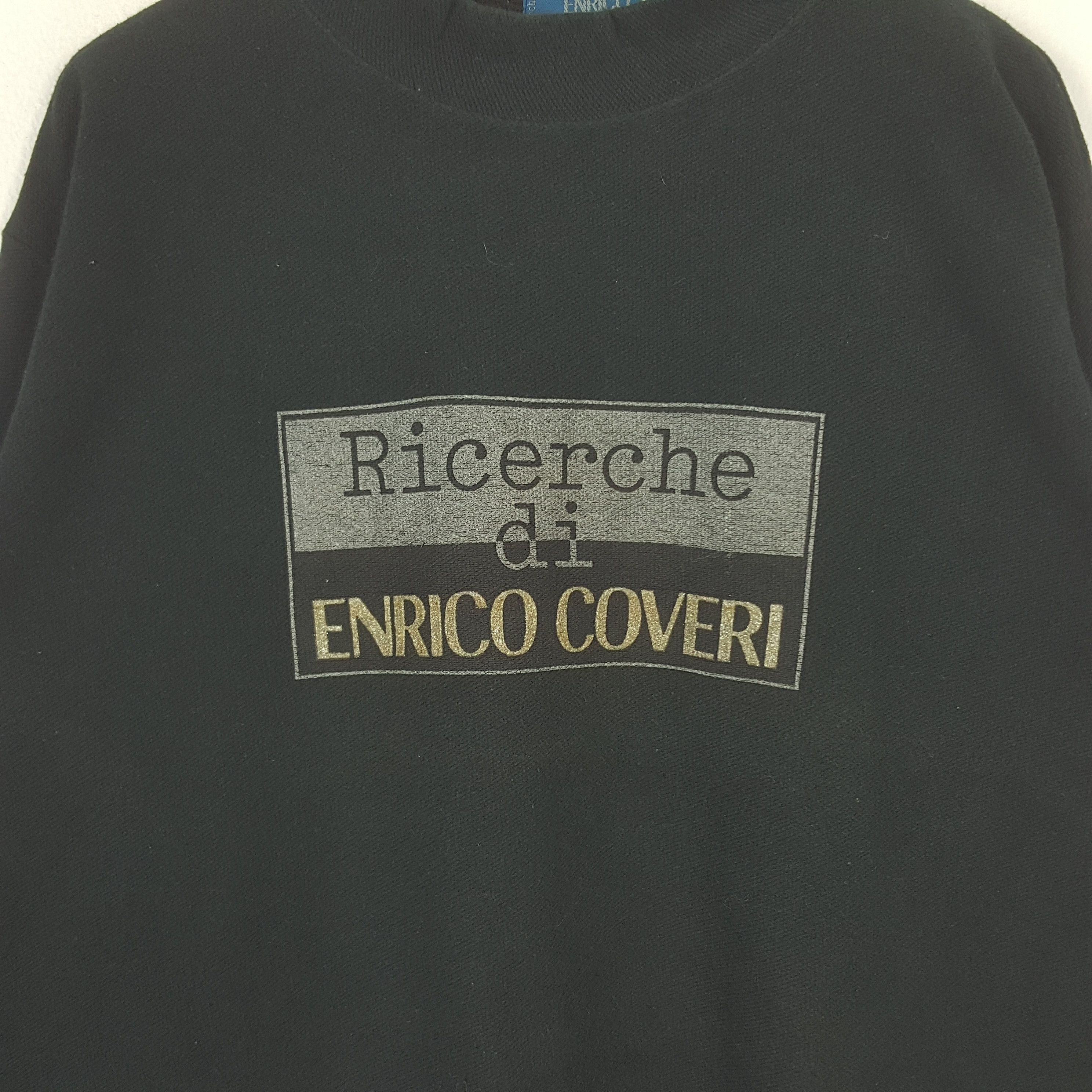 Enrico Coveri × Vintage Vintage Ricerche Di Enrico Coveri Italian Sweatshirt C289N19 Size US L / EU 52-54 / 3 - 2 Thumbnail
