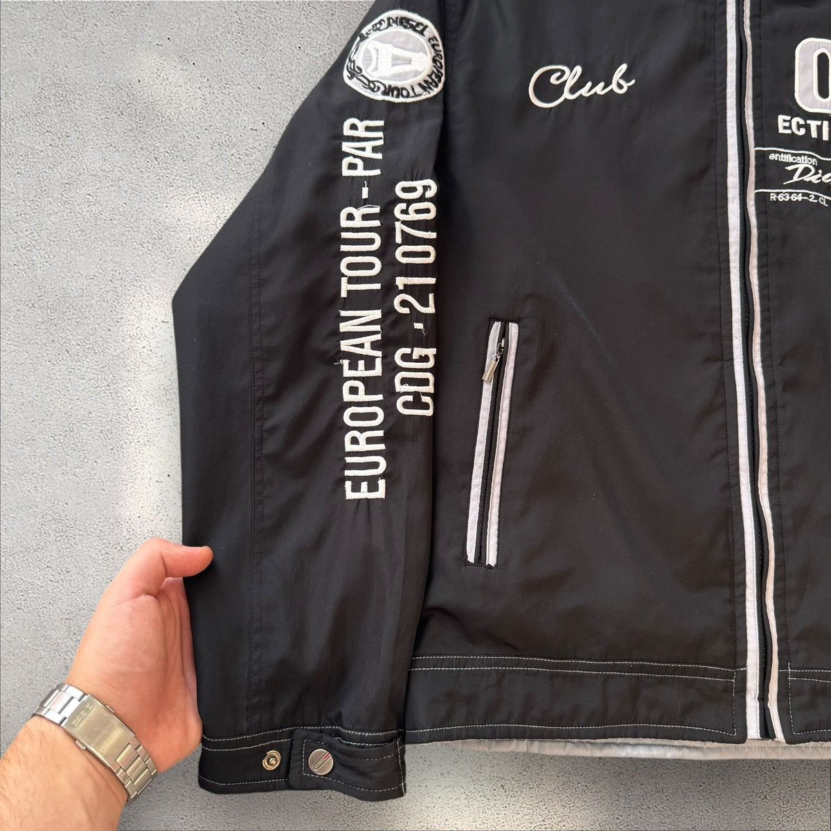 Diesel DIESEL VINTAGE Y2K ZIP JACKET Size US L / EU 52-54 / 3 - 4 Thumbnail