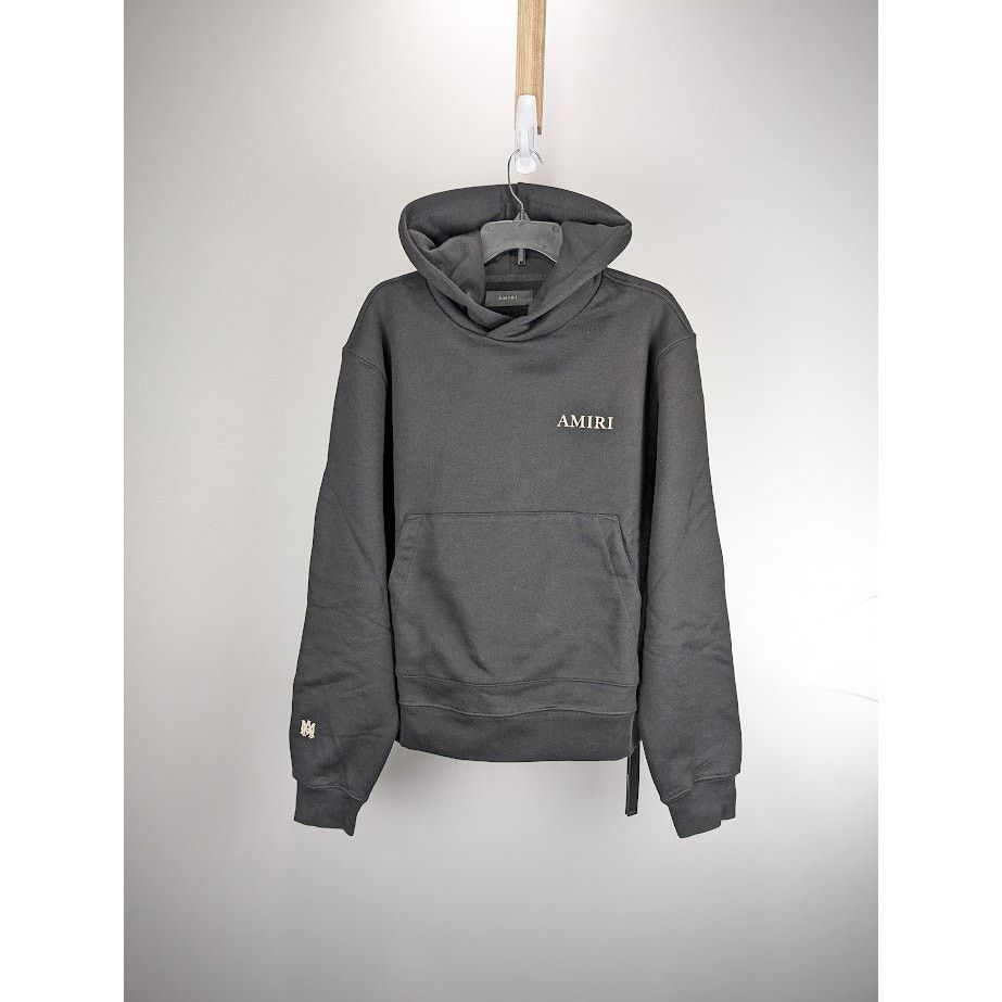 Amiri o1rshd1 Puff Logo Hoodie in Black Size US XL / EU 56 / 4 - 1 Thumbnail