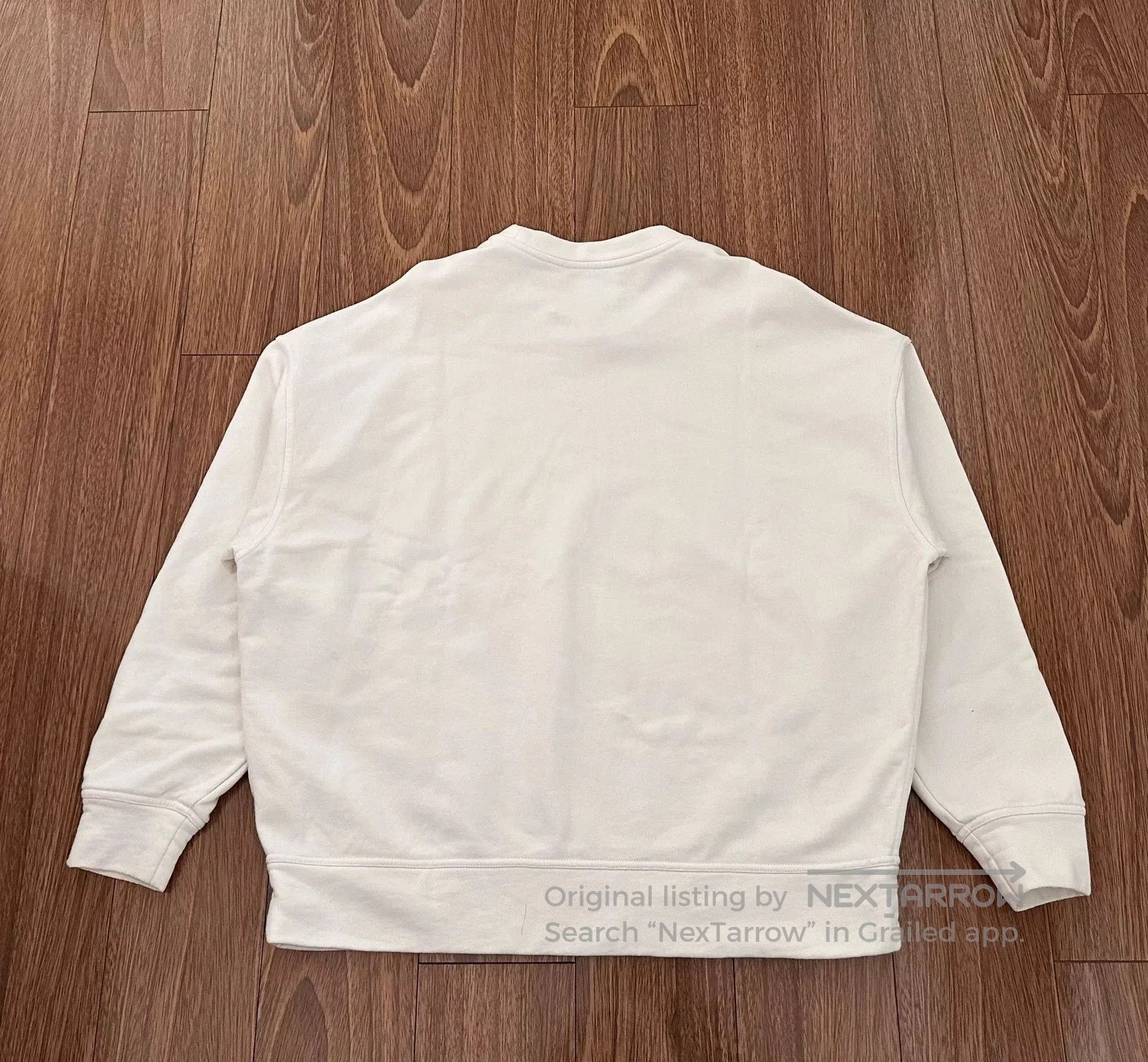 Jil Sander Jil Sander Logo Organic Cotton Crewneck Sweatshirt. Size US L / EU 52-54 / 3 - 2 Thumbnail