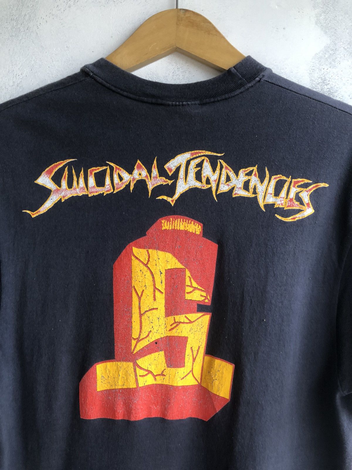 Band Tees × Vintage Vintage 80s Suicidal Tendencies Distressed Size US XL / EU 56 / 4 - 6 Thumbnail