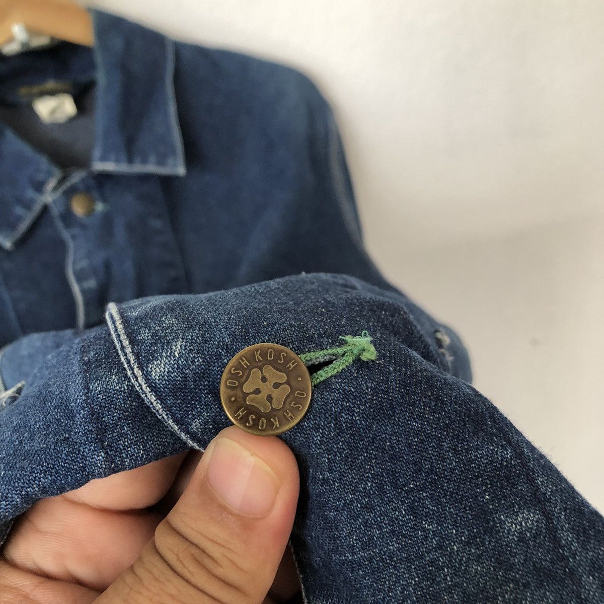 Oshkosh × Vintage Oshkosh Bgosh Union Made Sanforized Worker Jacket Size US L / EU 52-54 / 3 - 8 Thumbnail