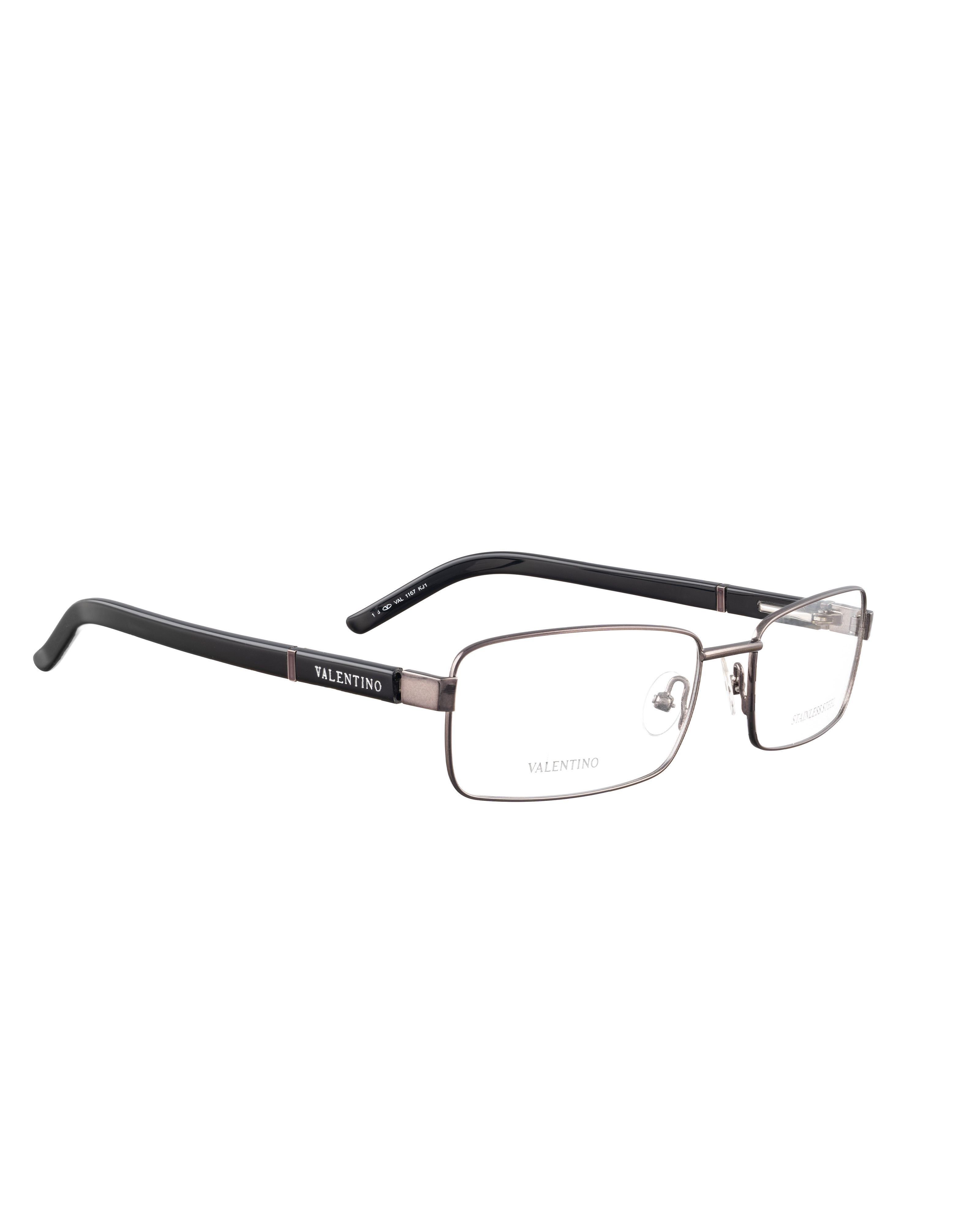 Valentino Valentino 00s Dark Silver Glasses with Black Temples Size ONE SIZE - 2 Thumbnail