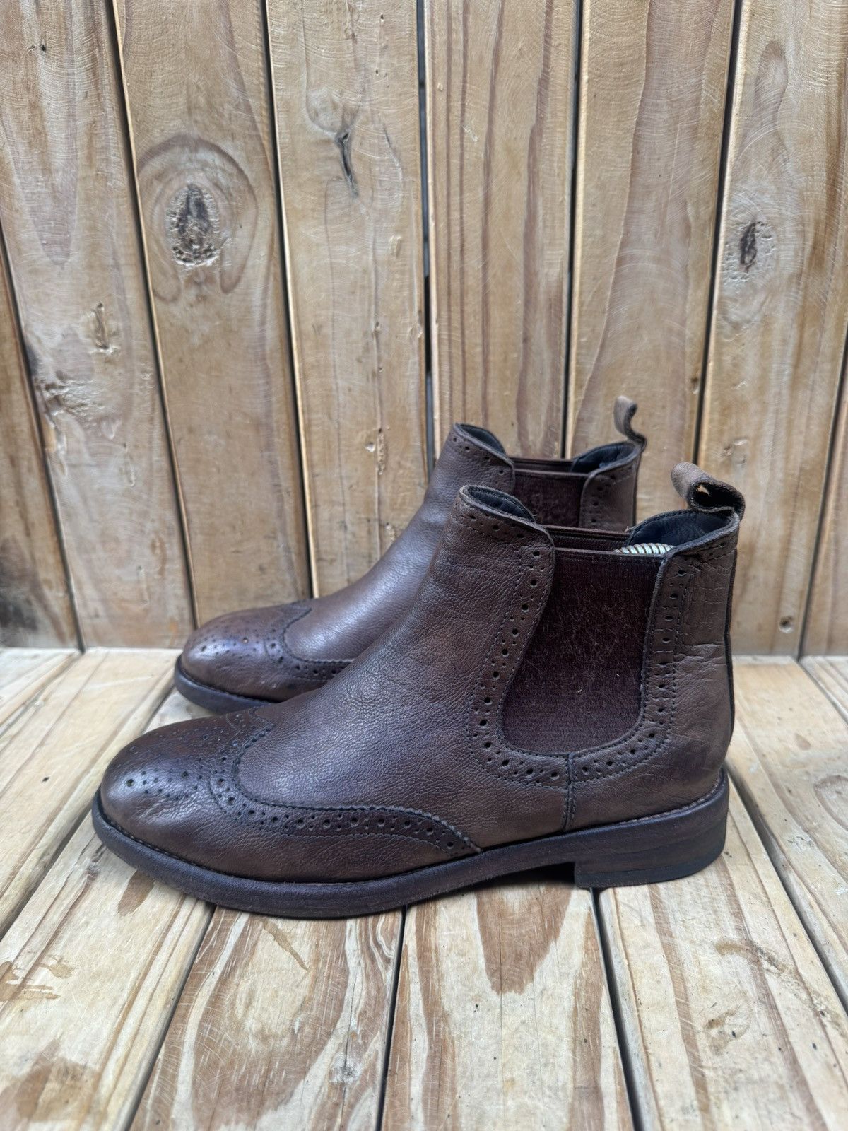 Church's Church’s ‘GRAFTON’ Brown Leather Boots Women’s EUR 37 H UK 4 Size US 7 / IT 37 - 14 Thumbnail