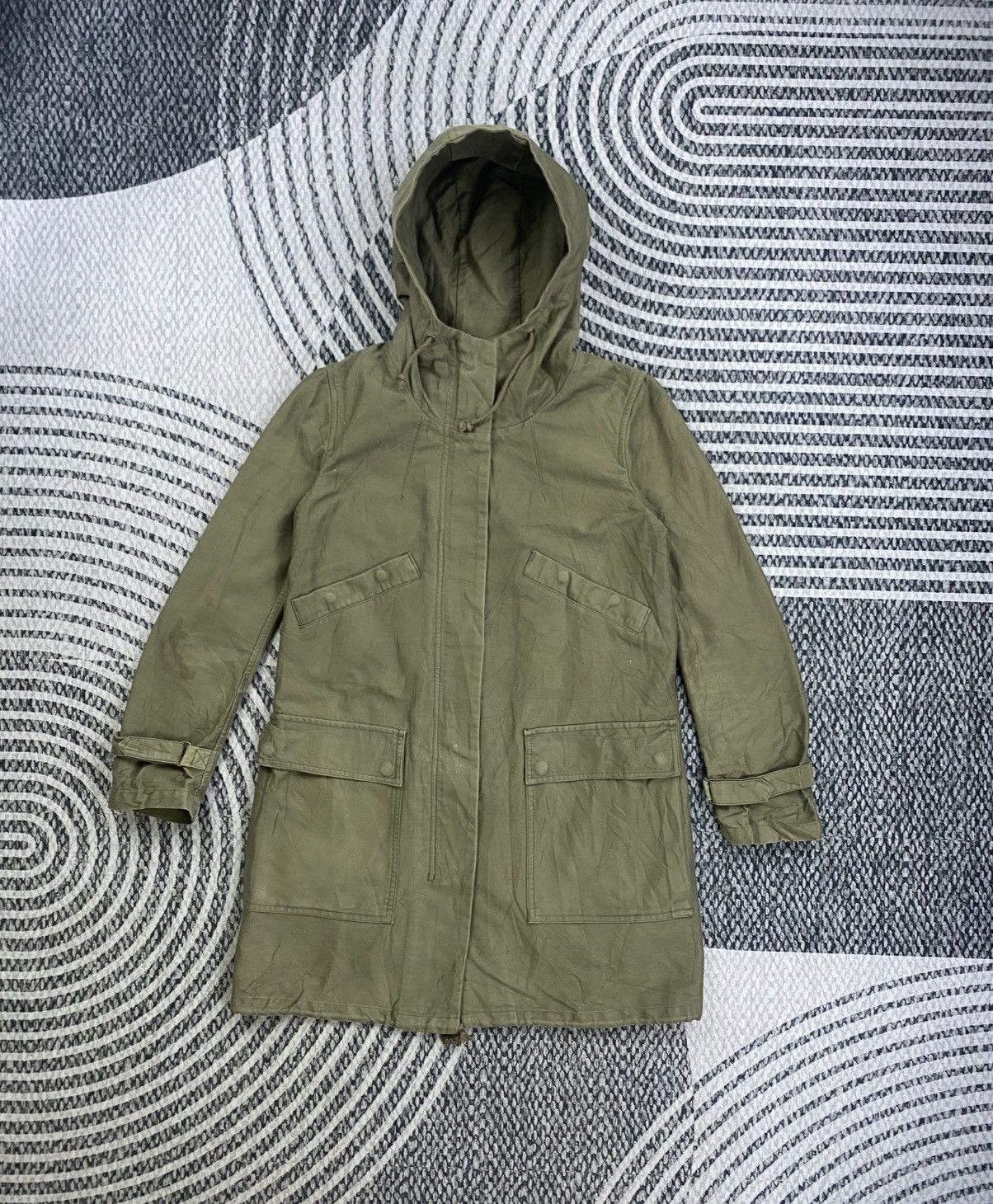 Tomorrowland Tomorrowland Multipocket Parka Hooded Jacket Size US S / EU 44-46 / 1 - 1 Thumbnail