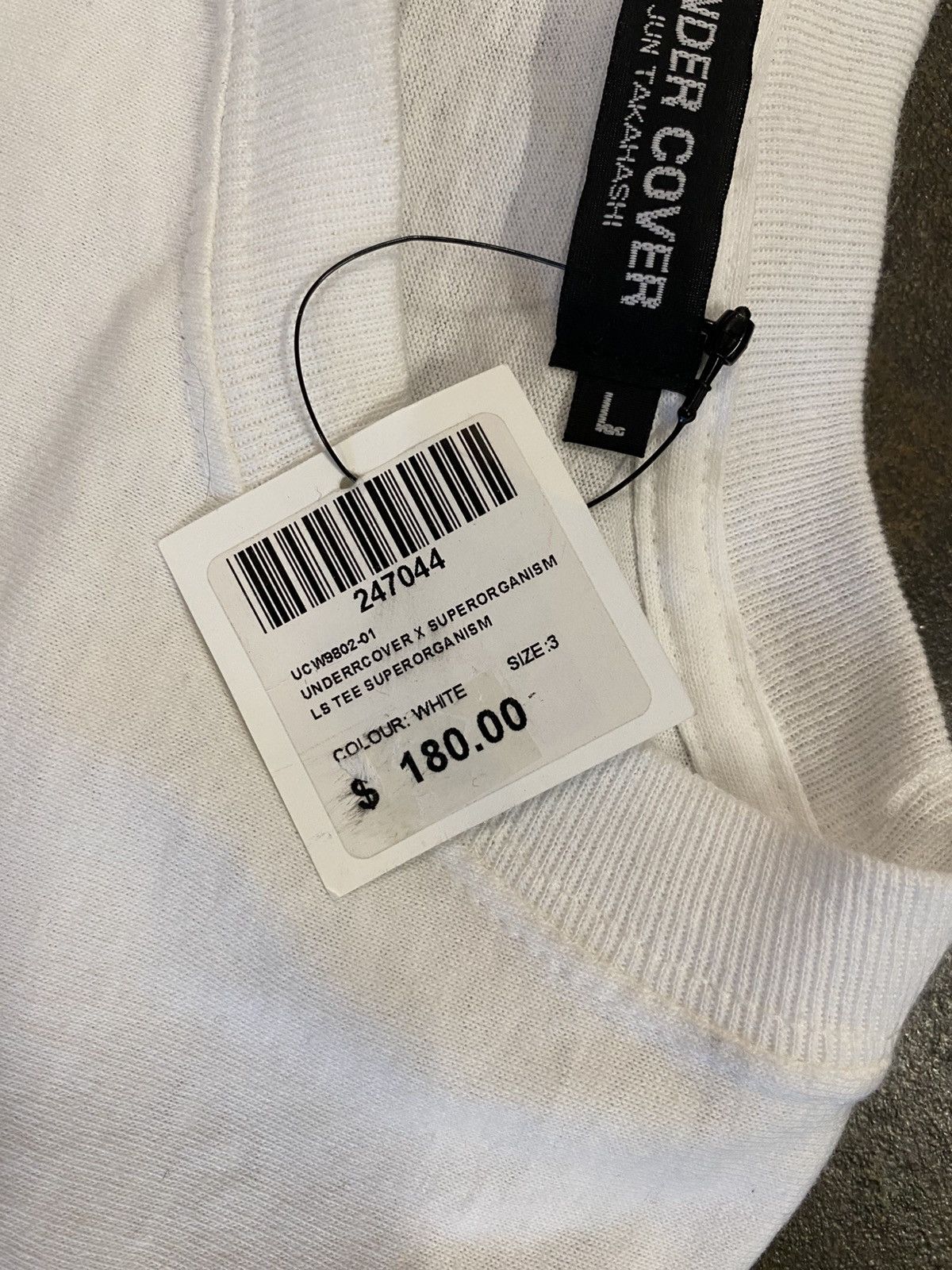 Undercover Undercover Superorganism graphic Longsleeve white tee Tee Size US L / EU 52-54 / 3 - 5 Thumbnail